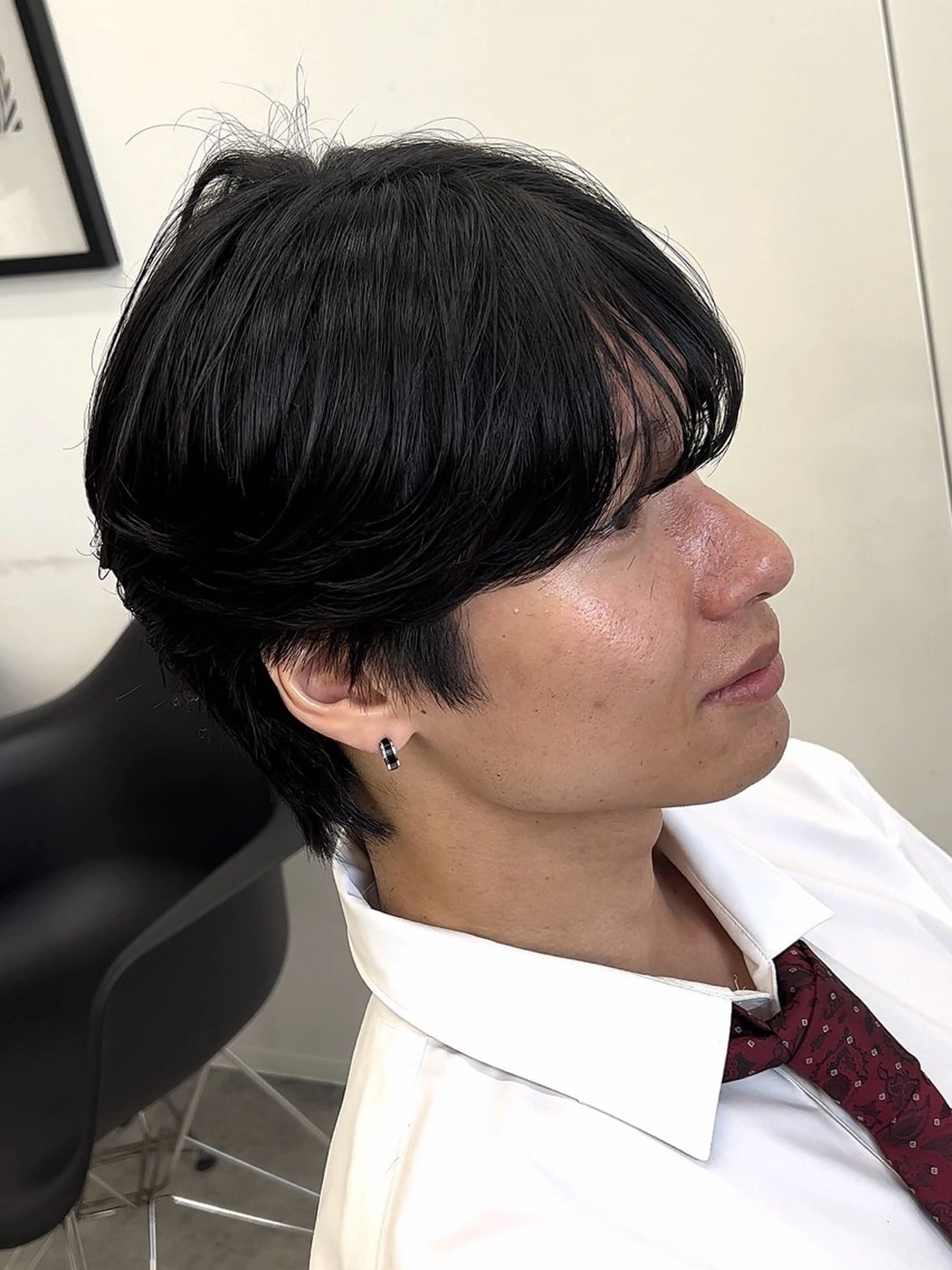 パーマ メンズ メンズ韓国風 マッシュ メンズパーマ シースルーマッシュ ニュアンスパーマ カット パーマ luvism   by  fifth所属・新潟駅/メンズ韓国 パーマ🇰🇷/横堀のヘアスタイル