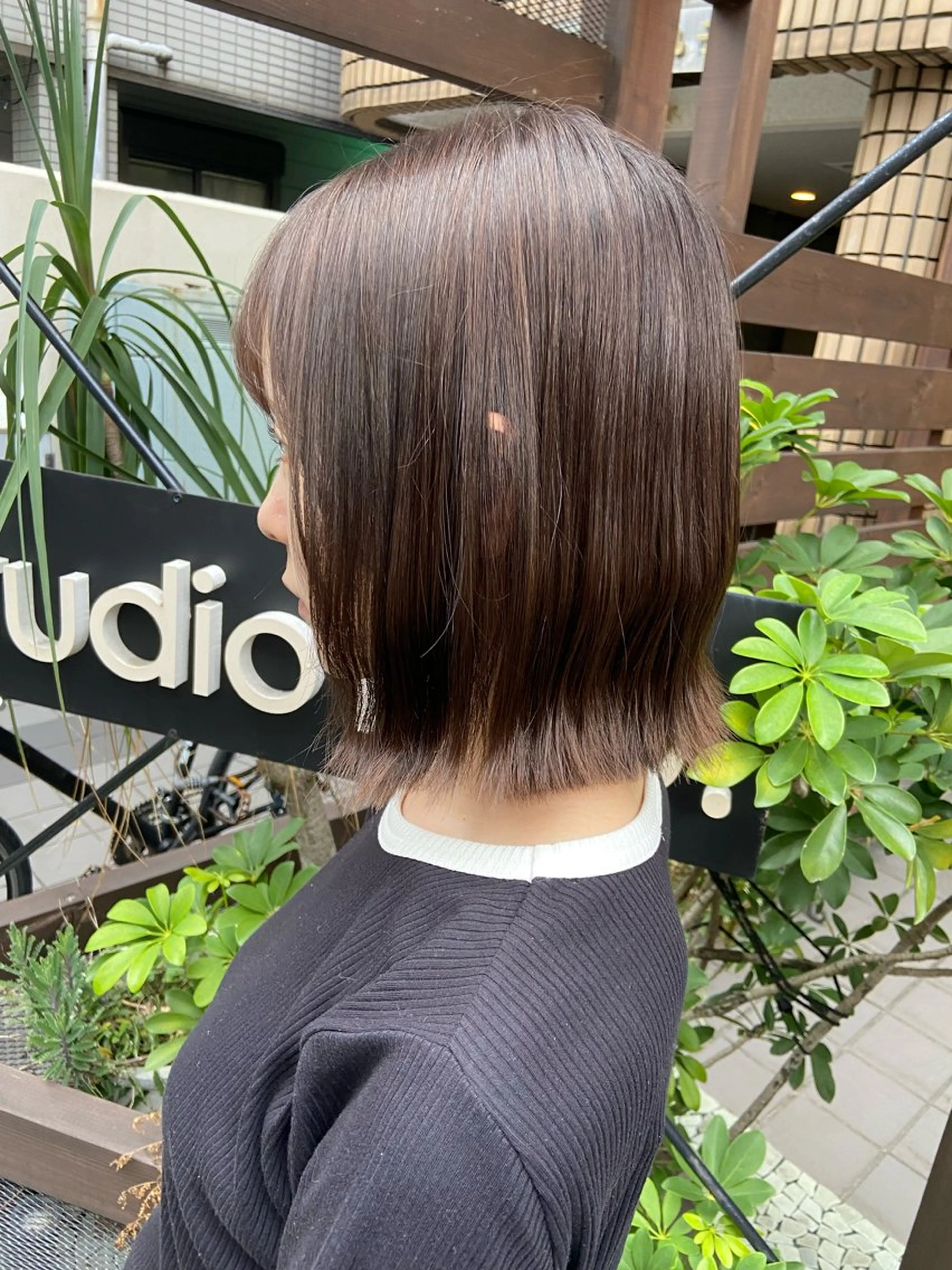 🌈アディクシーカラー＋グローバルミルボントリートメント✨(白髪染め可)の写真