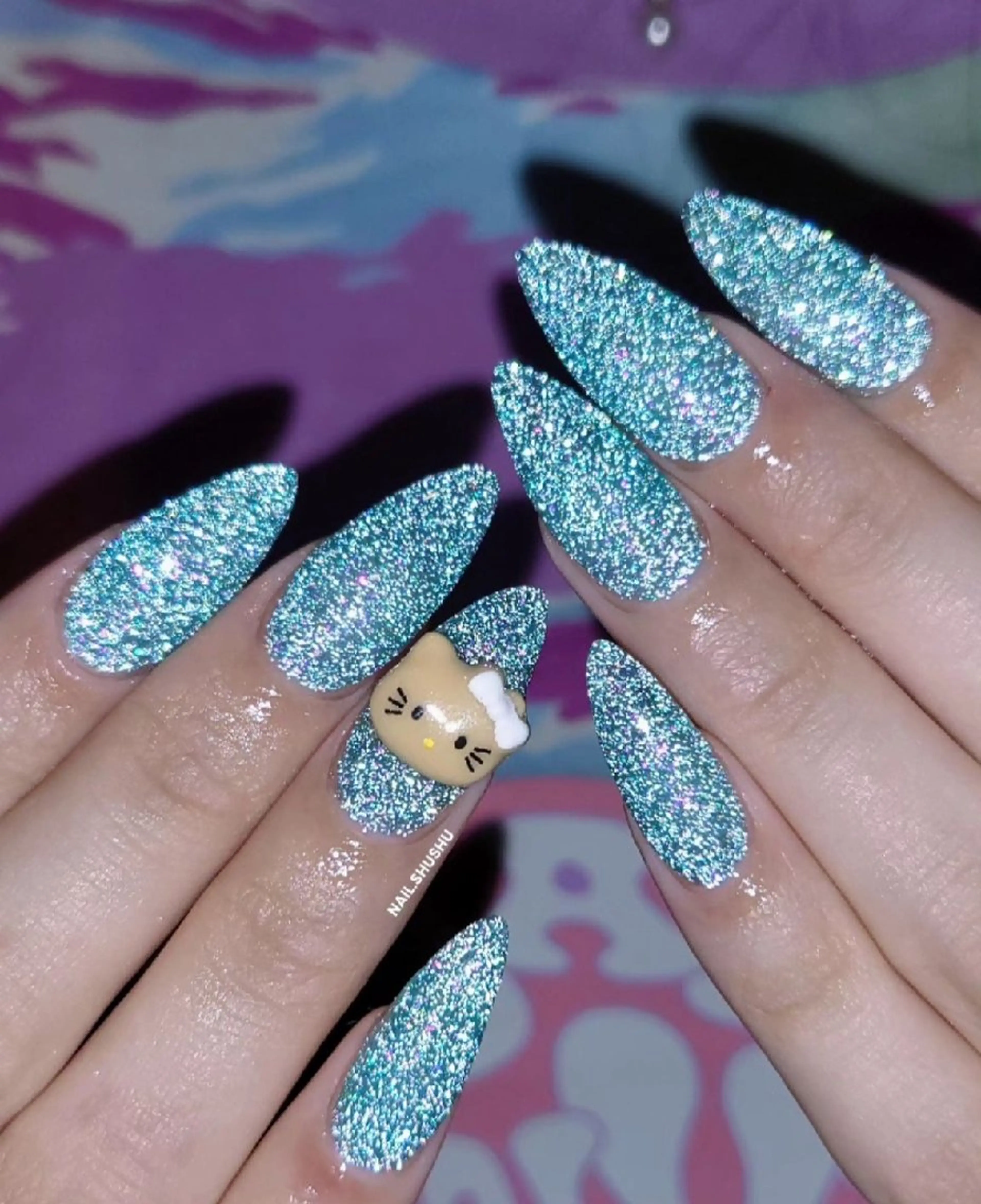 ネイル 3dパーツ/流行り 👧shushu❤️のネイルデザイン