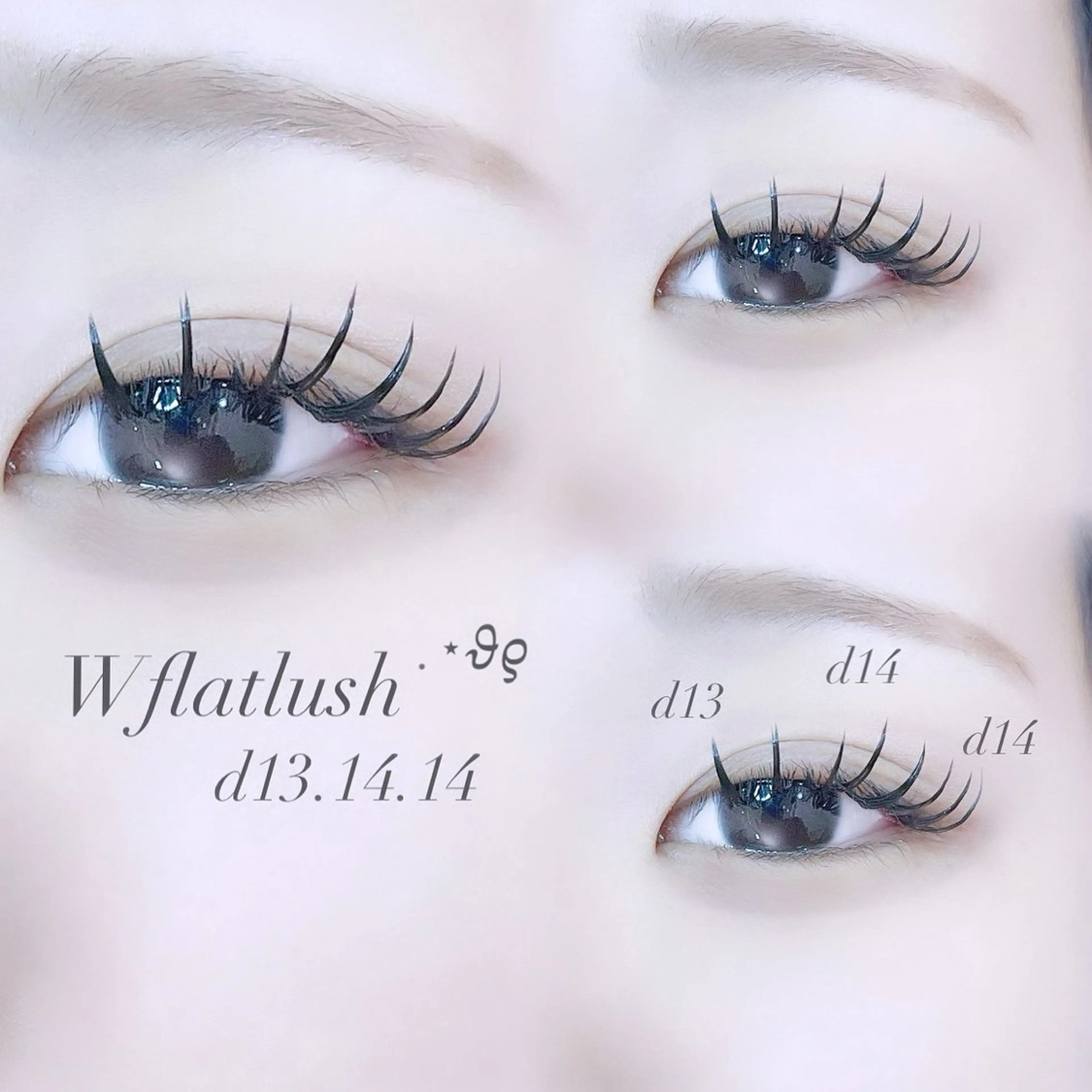 マツエク・マツパ フラットラッシュ マツエク chiyori天王寺 🎀韓国風束感まつげのマツエク・マツパデザイン