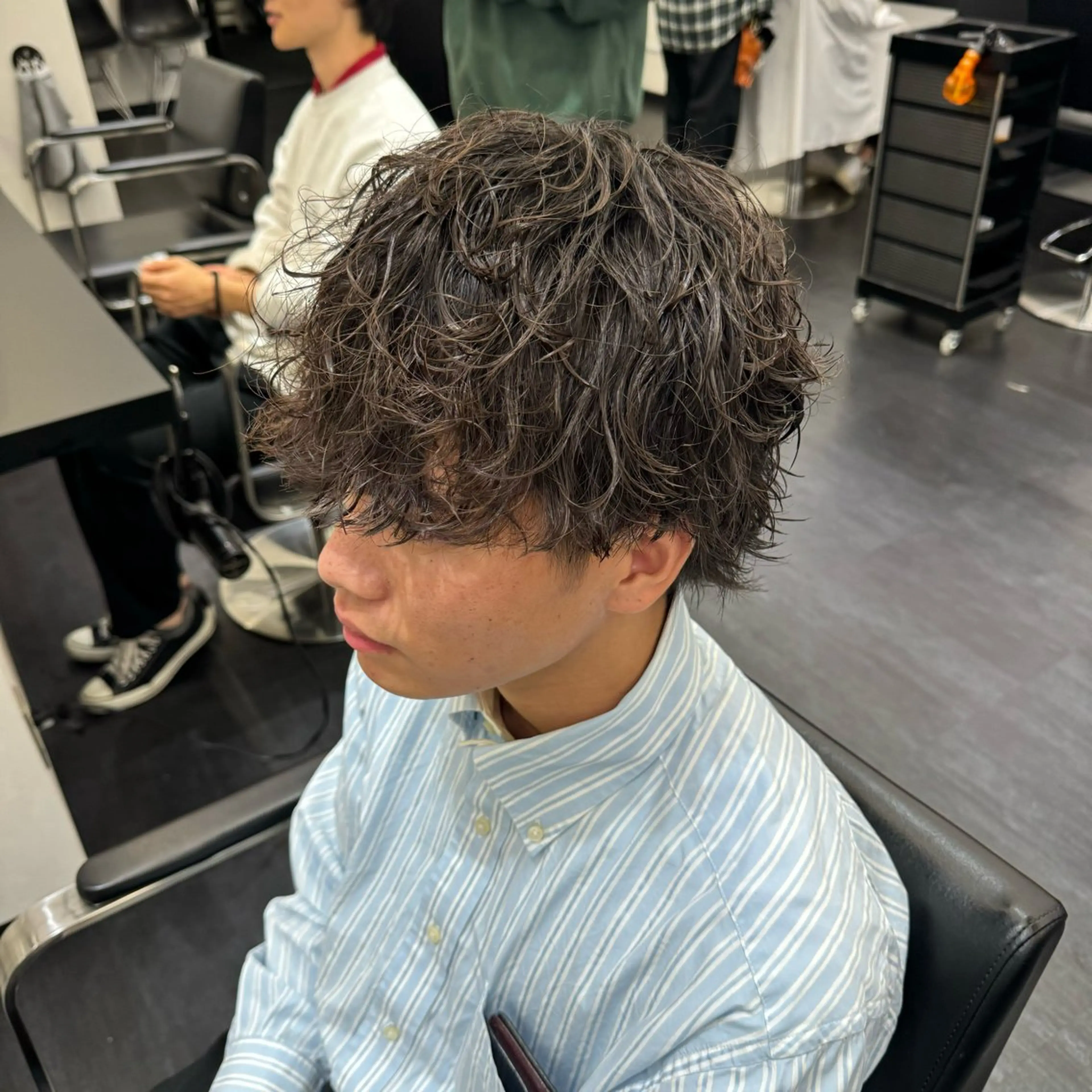 パーマ メンズ カット パーマ ✨メンズ特化✨鈴木 遼太のヘアスタイル