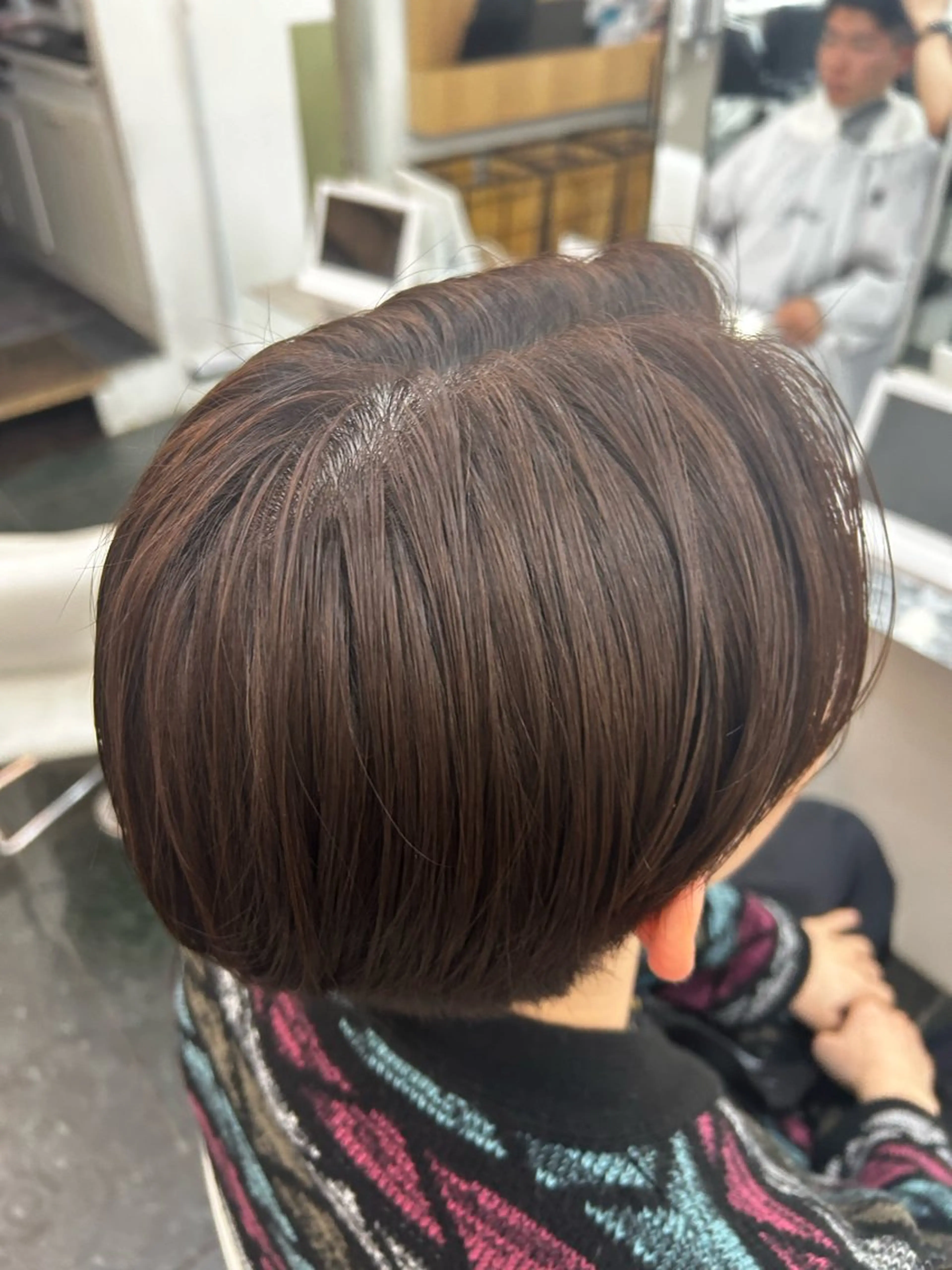 カラー アッシュ アッシュグレー アッシュグレージュ 黒髪 グレージュ ヘアカラー ガーリー×韓国🎀 ⟡.·天野結良⟡.·のヘアスタイル