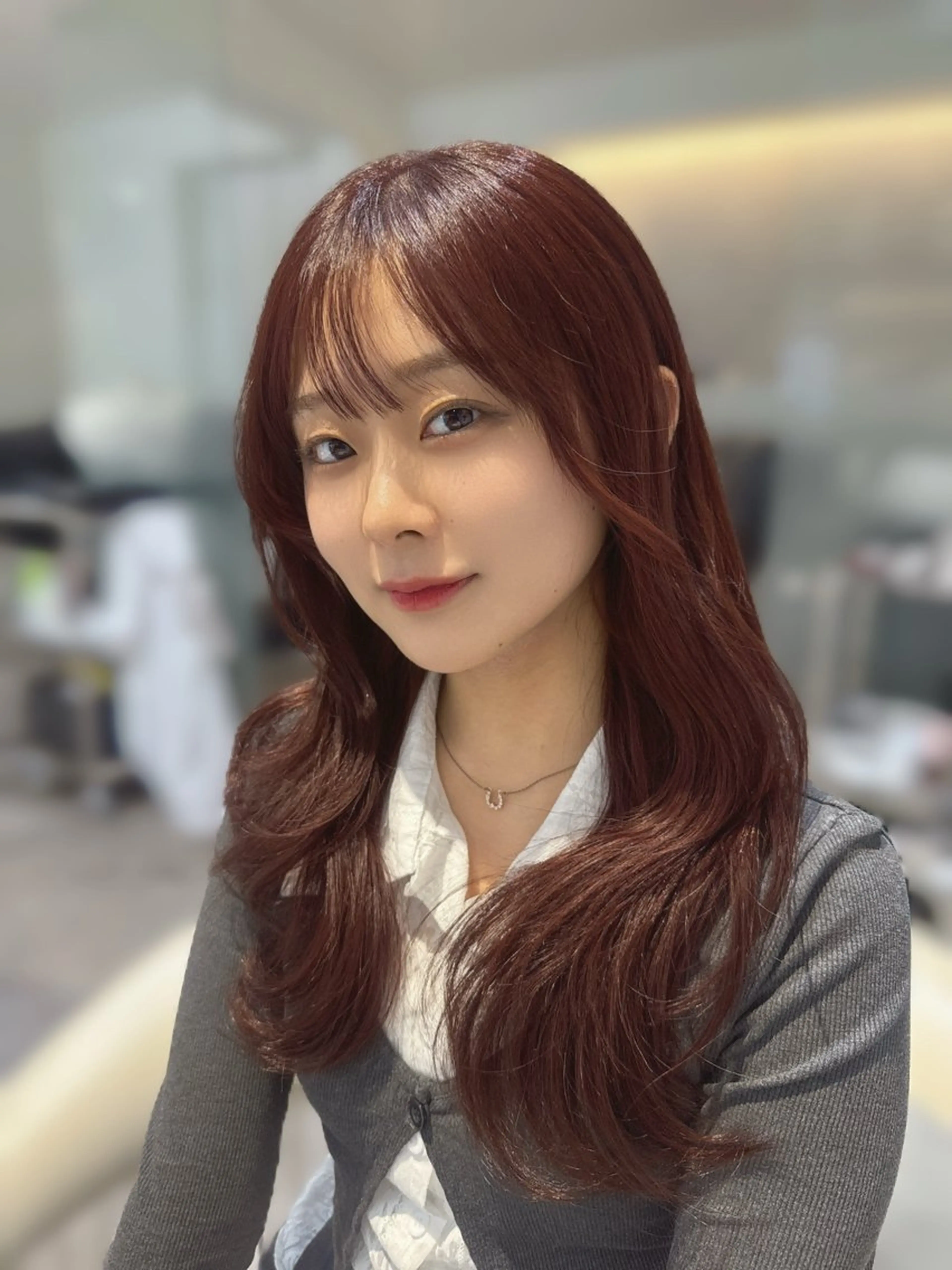 ロング カラー ベージュカラー 透明感カラー ピンクカラー ピンクベージュ 髪質改善 カット ヘアカラー トリートメント 💎透明感カラー特化 💎TAISEIのヘアスタイル