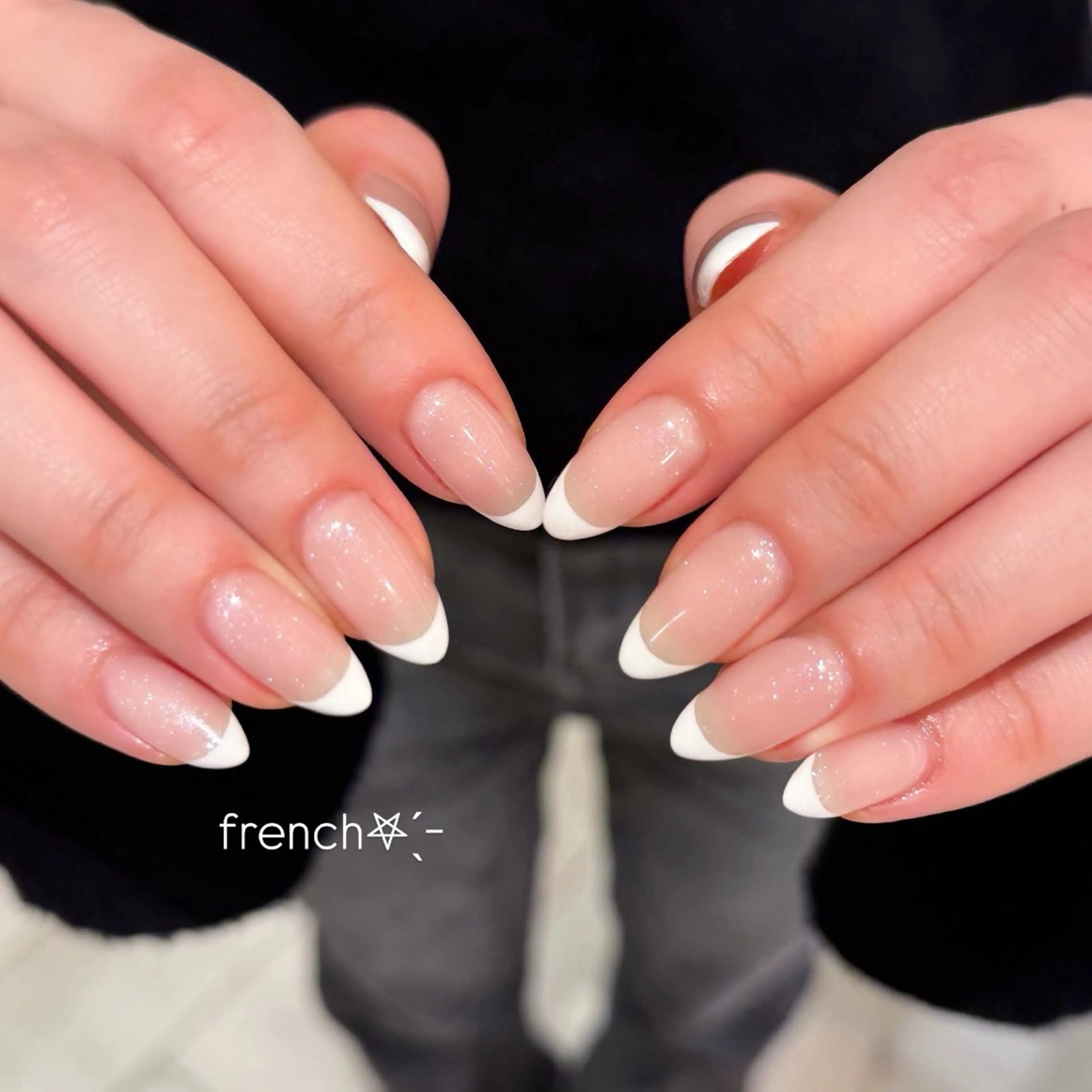【新規オフ無料・オフあり】フレンチネイル💬現金のみ⚠️の写真