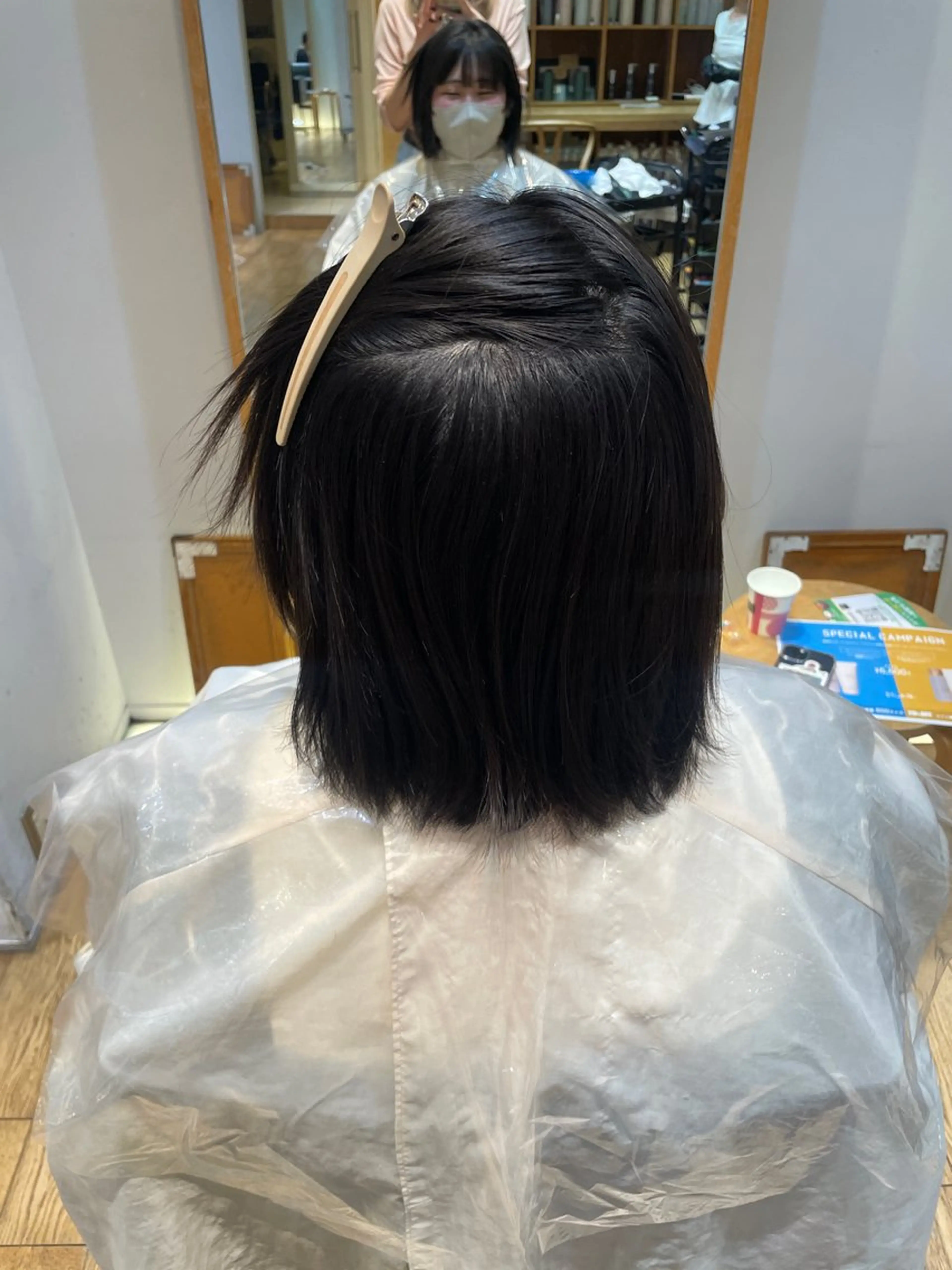 ショート パーマ カット 縮毛矯正 トリートメント 縮毛矯正/レイヤー 🌙ひかるのヘアスタイル