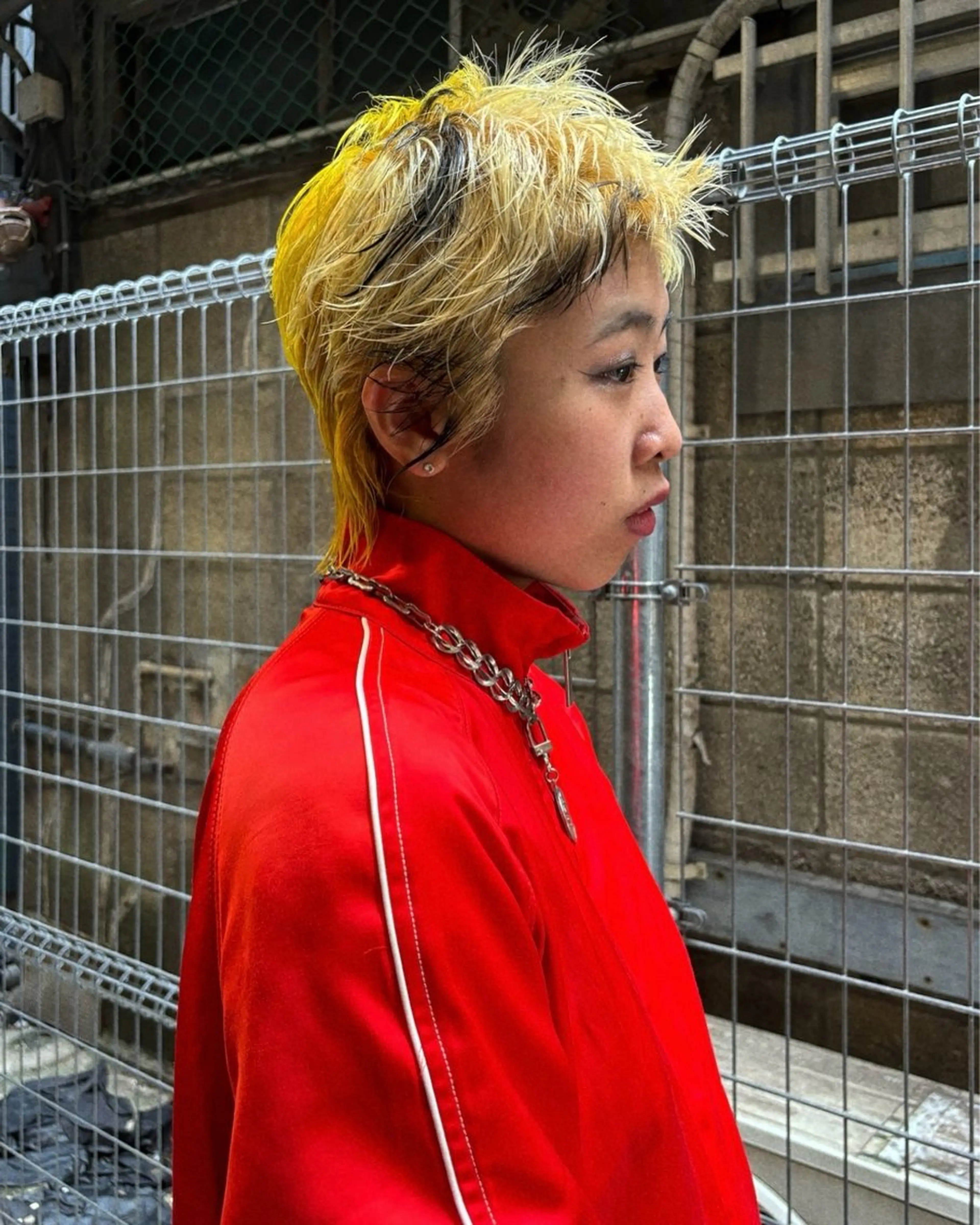 ショート カラー ヘアカラー SALOWIN 神宮前５丁目店所属・メンズ/特殊ヘア パーマ🕷️小夏貴也のヘアスタイル