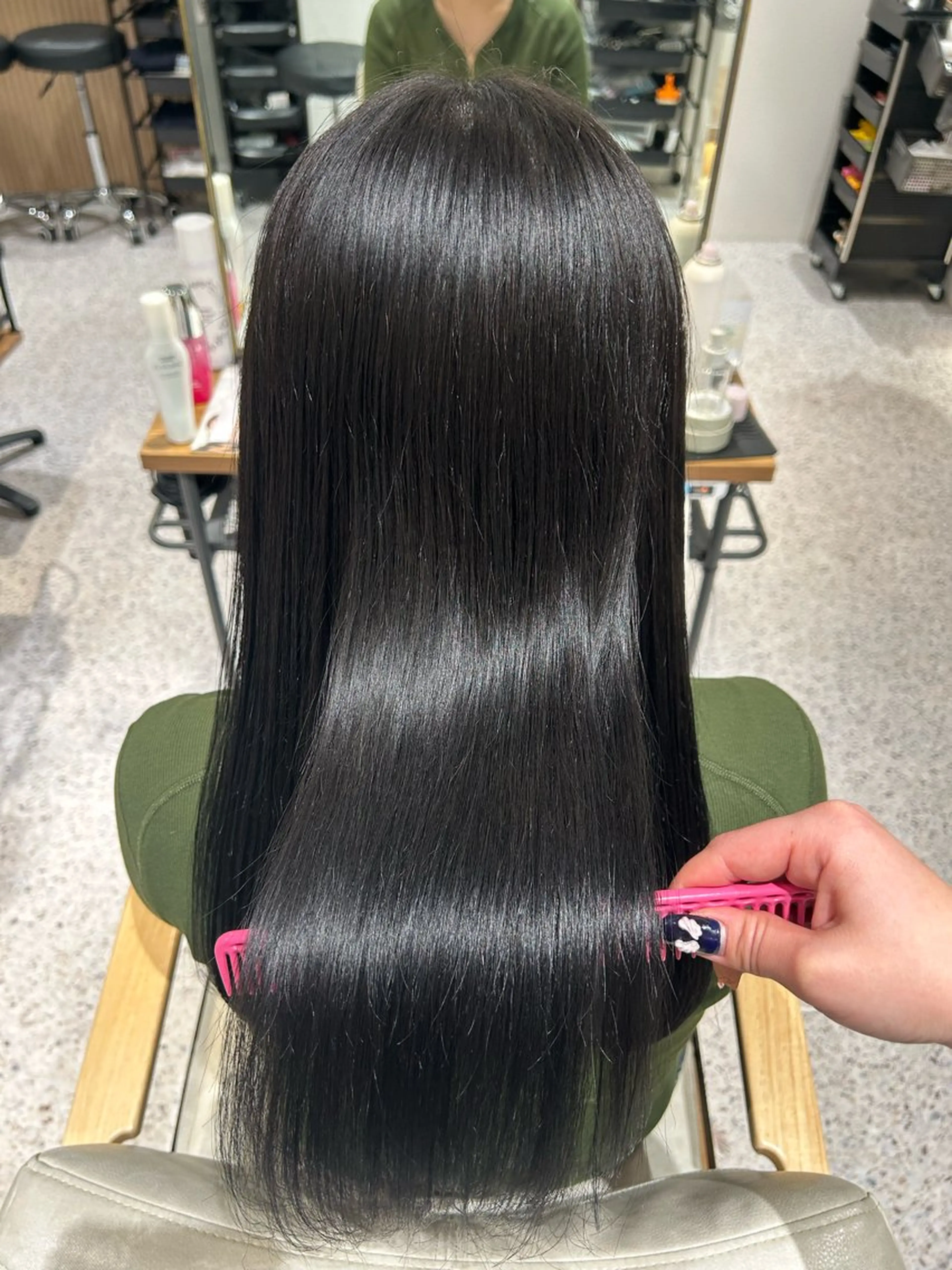 ロング 髪質改善 トリートメント カット hair&eye🎀 /momoKaのマツエク・マツパデザイン