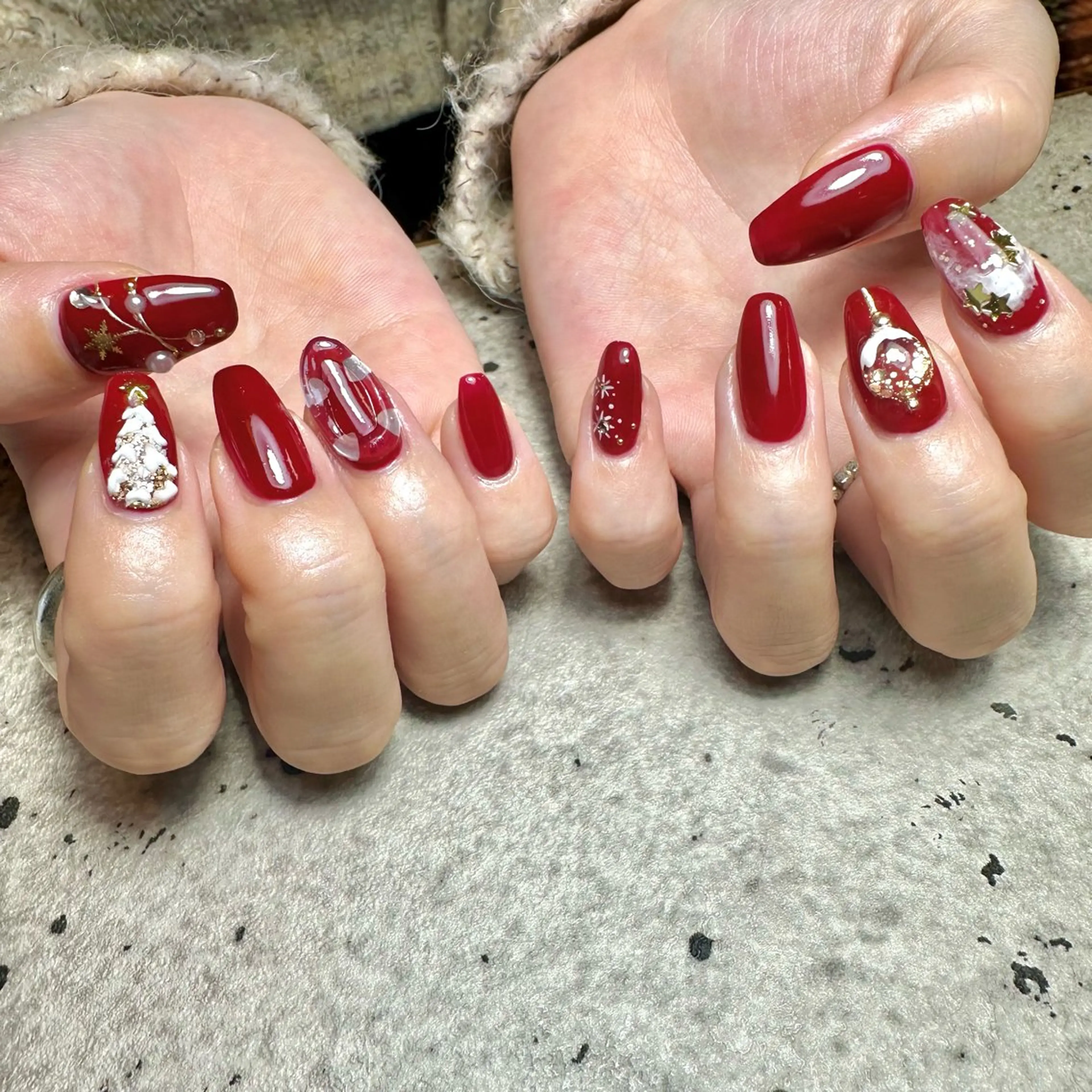 ネイル アートネイル クリアネイル ぷっくりネイル ハンドネイル フットネイル GéRanium Harukaのネイルデザイン