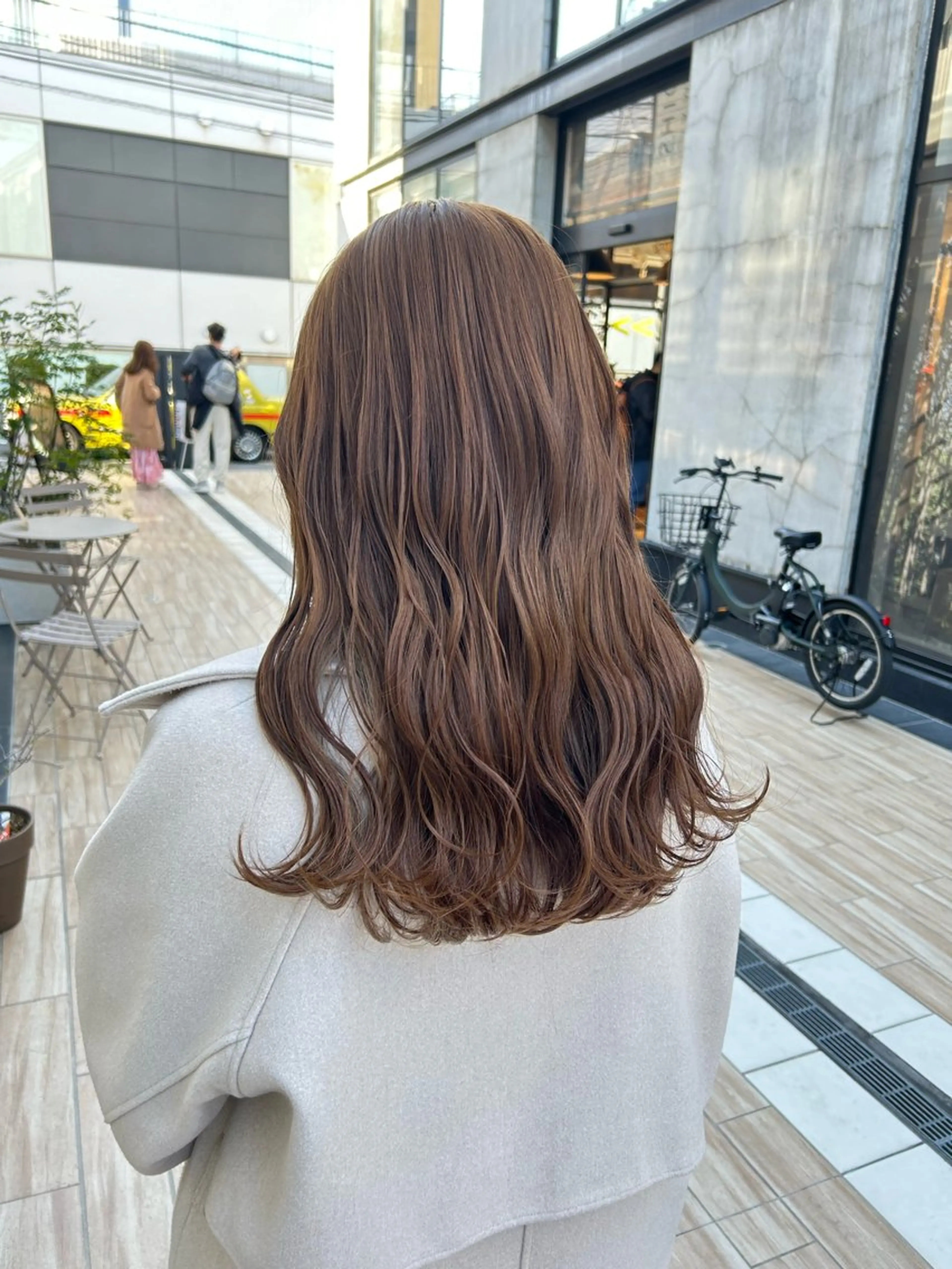 ロング カラー ヘアアレンジ カット ヘアカラー トリートメント yuka .のヘアスタイル