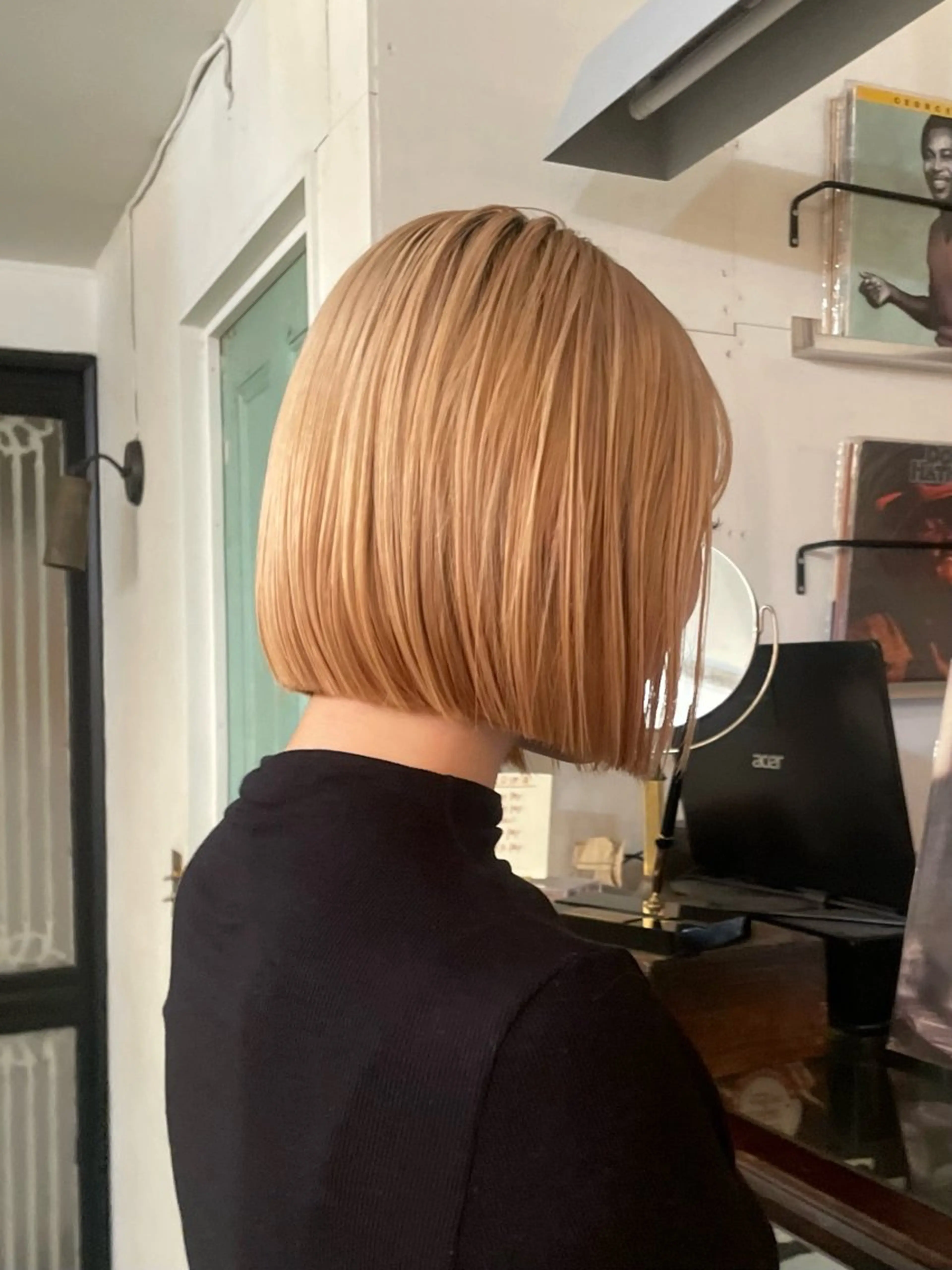 ボブカットスタイルの写真