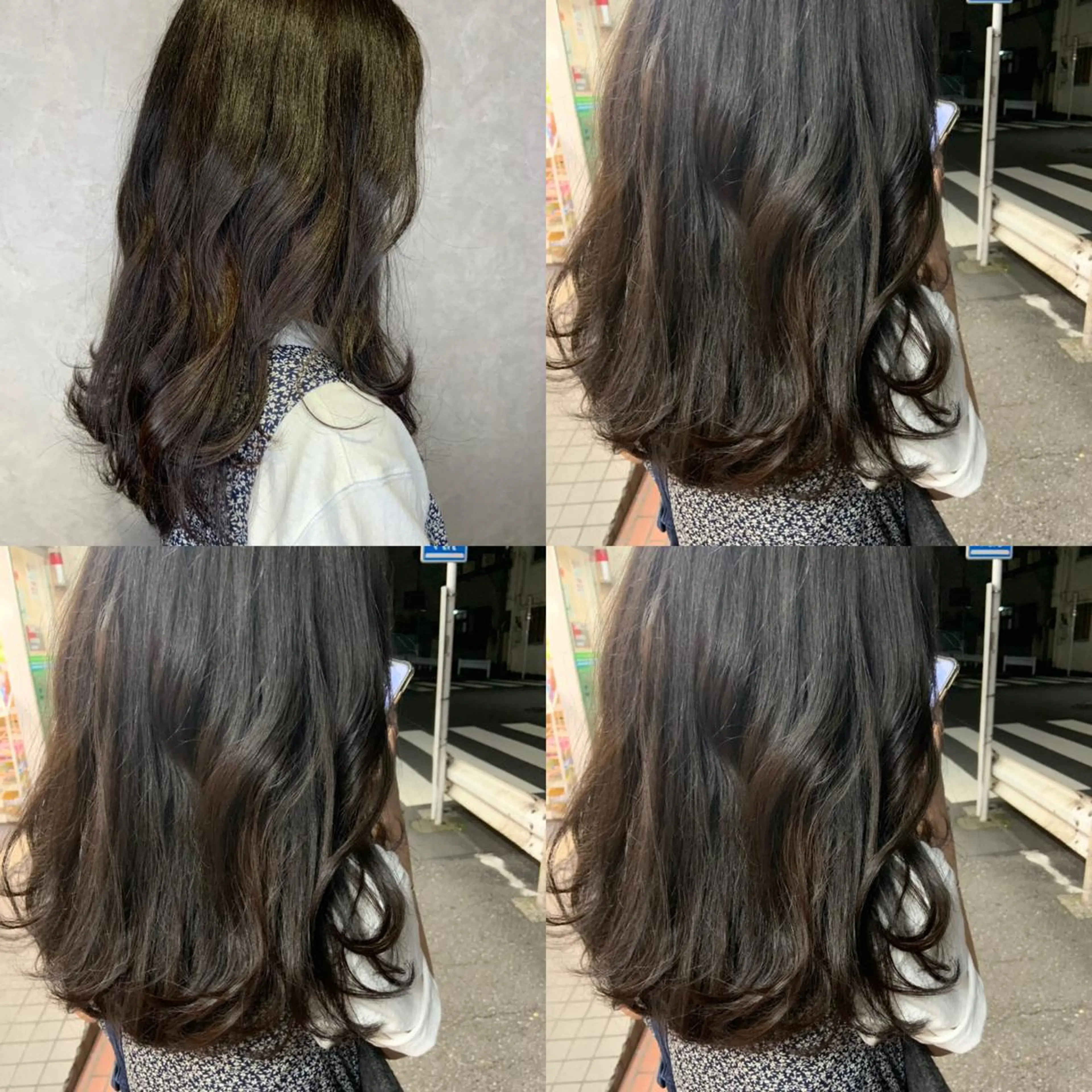 セミロング カラー 🤍透明感/韓国風 🤍サクラギヒトミのヘアスタイル