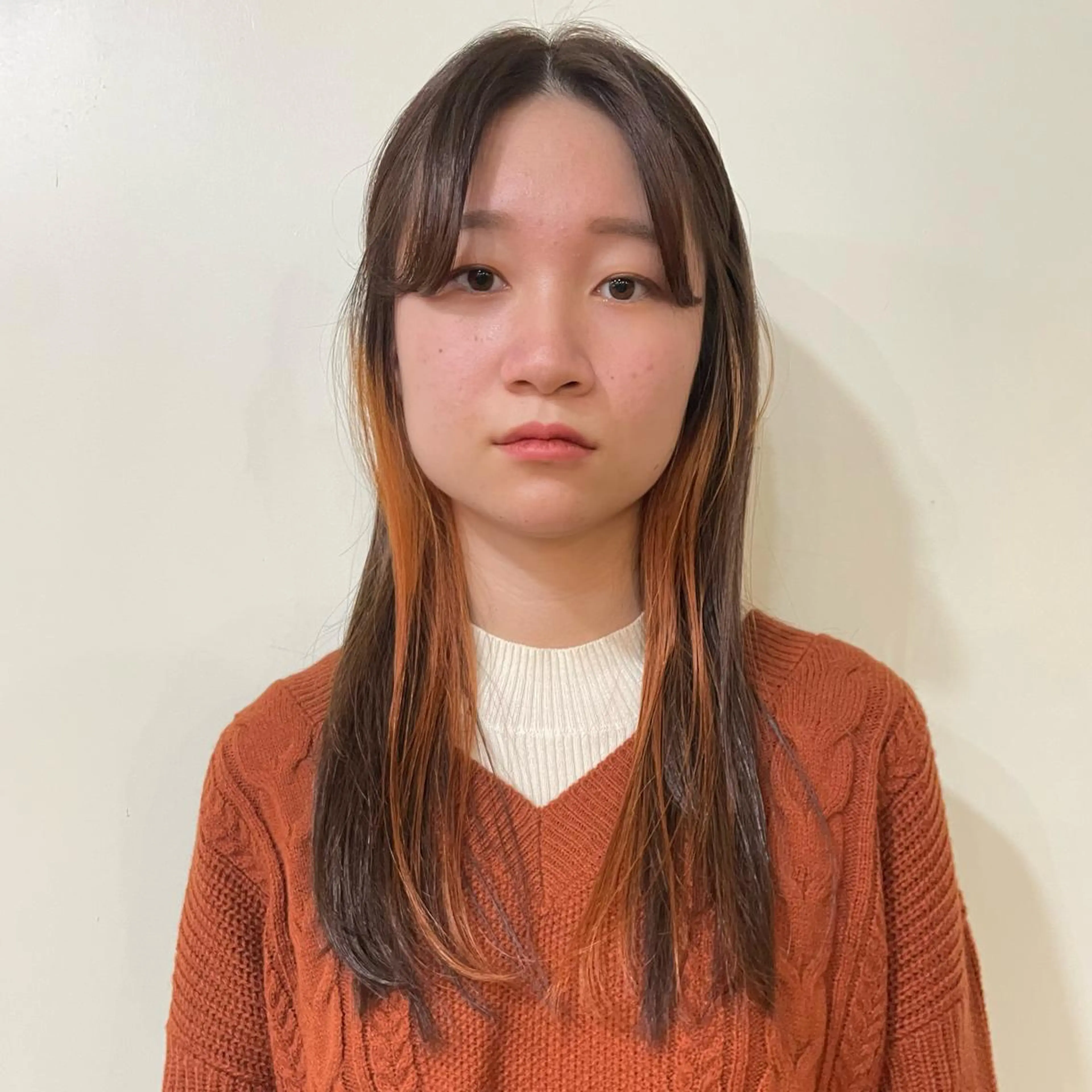 ロング カラー ホリケ アオイのヘアスタイル