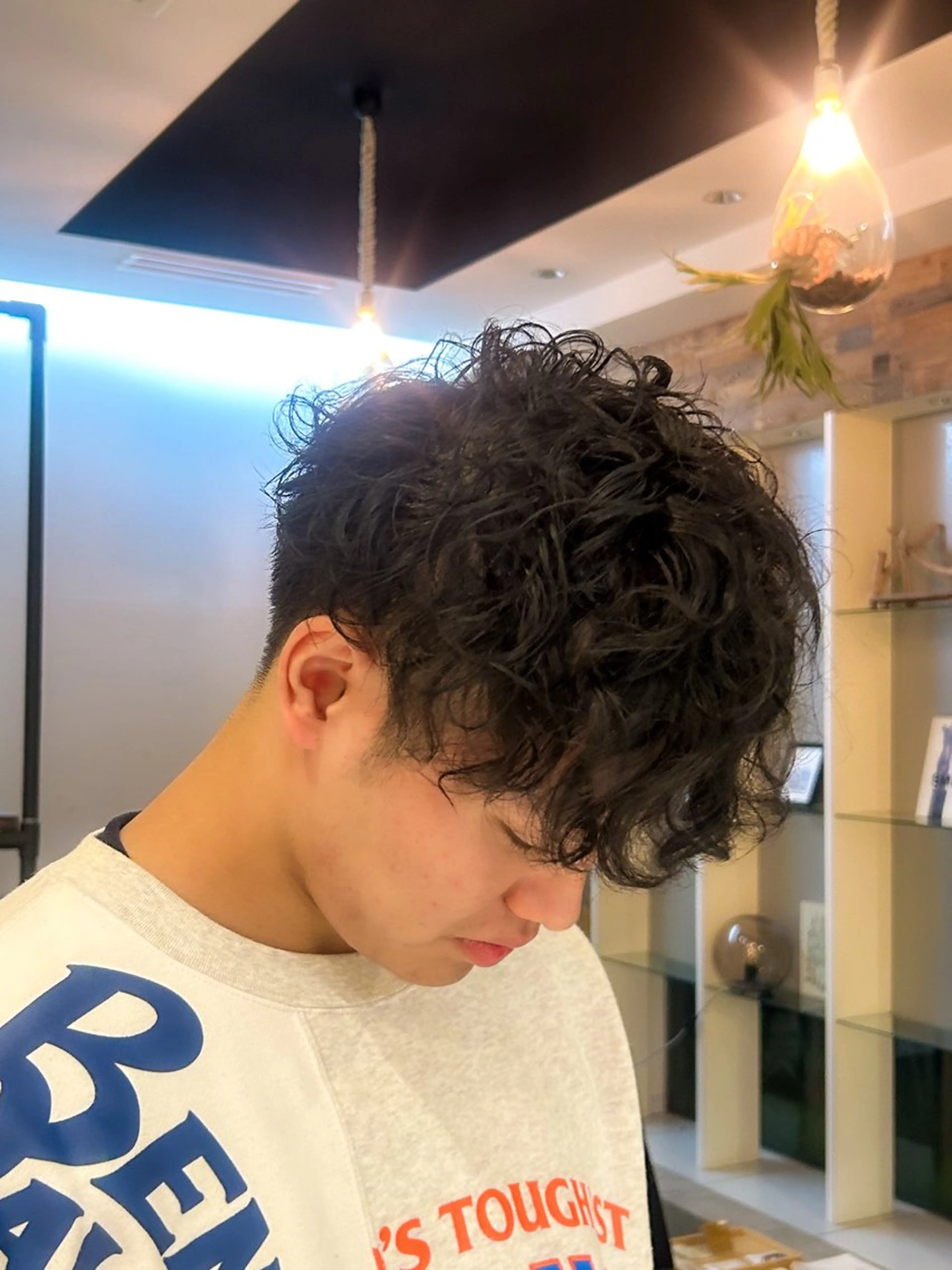 パーマ メンズ 髪質改善/ストレート パーマ長久手/ひかるのヘアスタイル