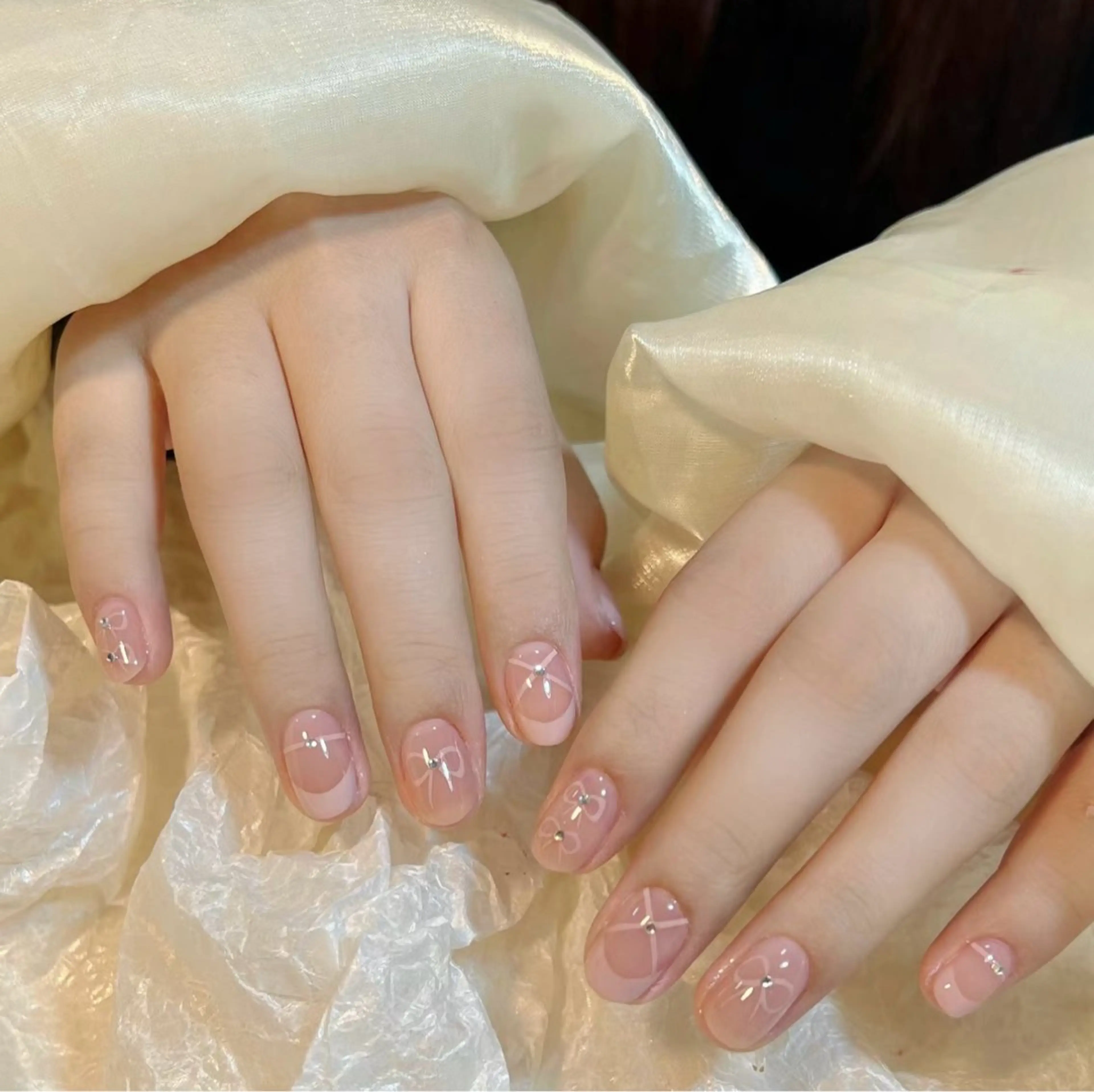 ネイル 持ち込み ハンドネイル ハンドケア 💕Dreamy KIYO💕のネイルデザイン