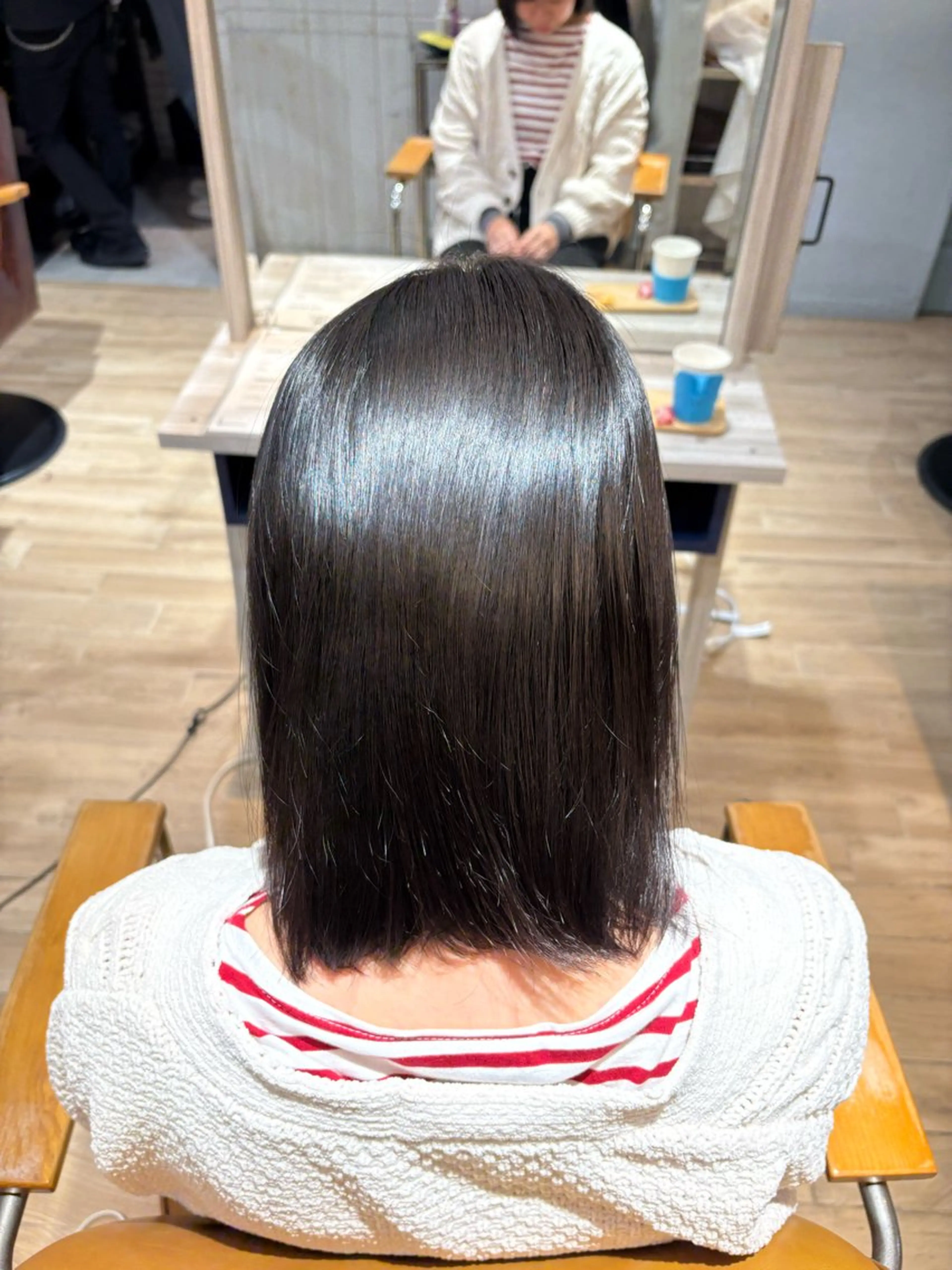 ショート 縮毛矯正 Reve /マキノのヘアスタイル