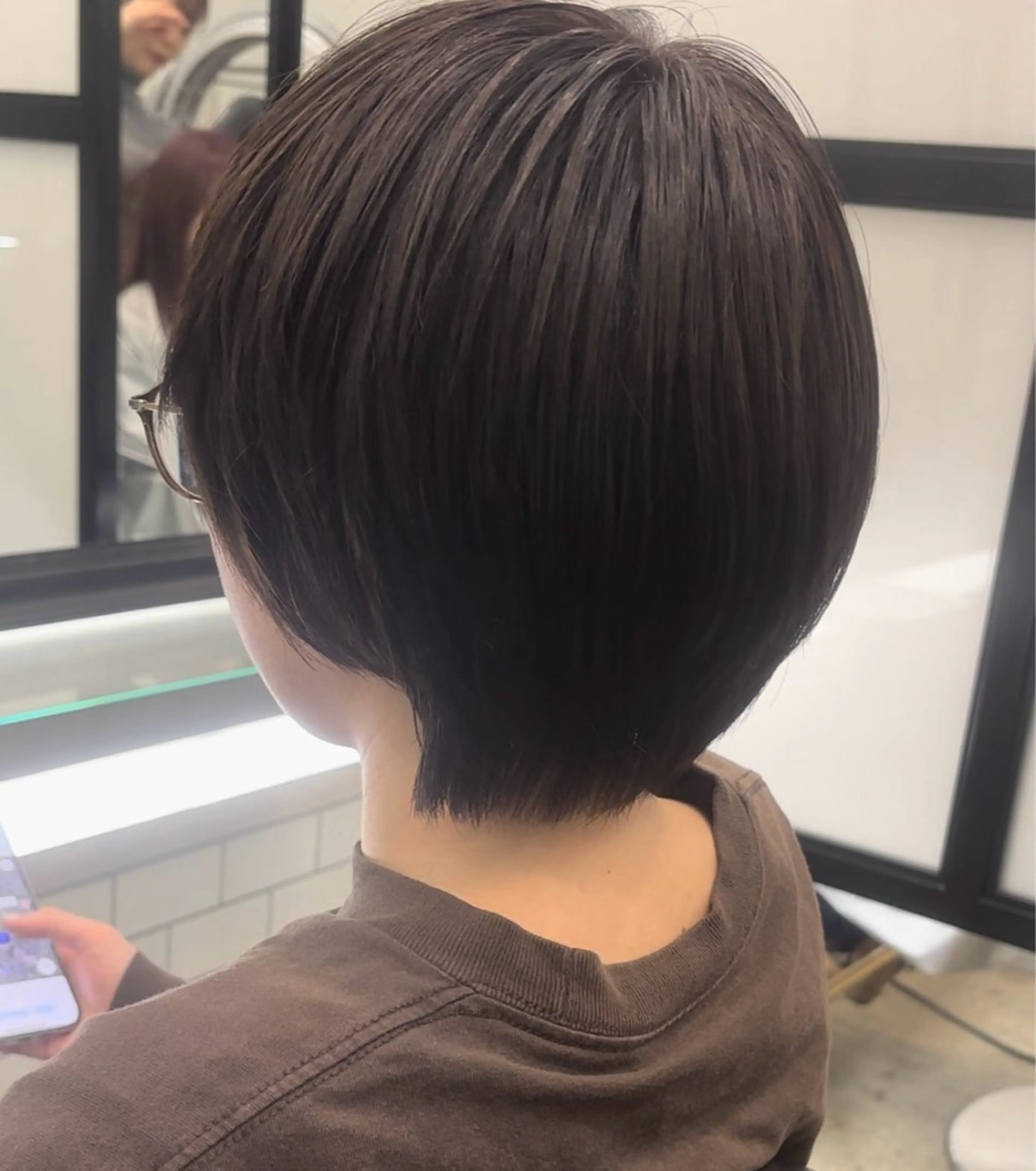 ショート カラー ベージュカラー ブリーチ ブラウンカラー ブラウンベージュ 透明感カラー ヘアカラー YUTO歴9年 ベージュの透明感得意のヘアスタイル