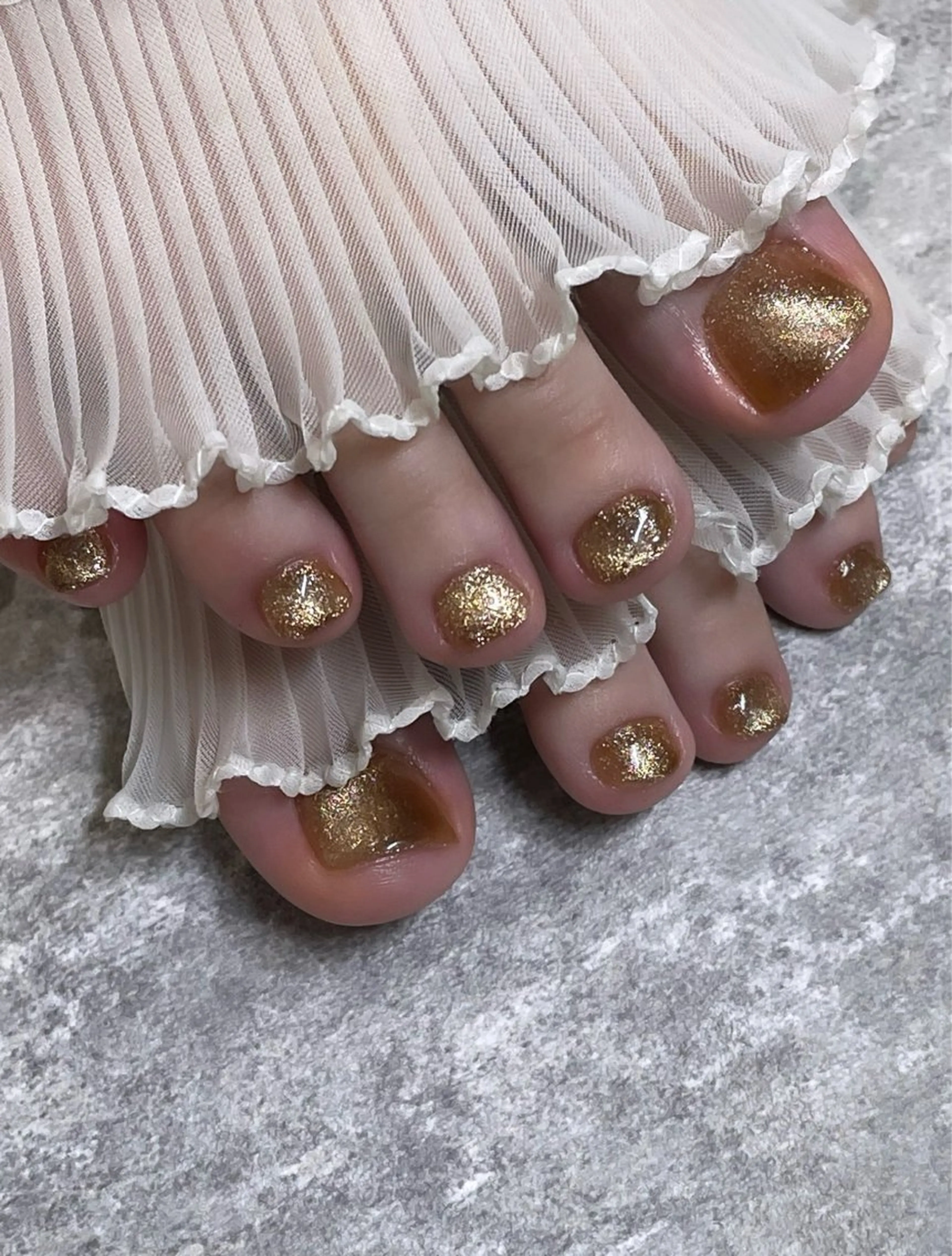 ネイル マグネットネイル フットネイル Rizm secret所属・nail𓂃🫧‪ Yuinaのネイルデザイン