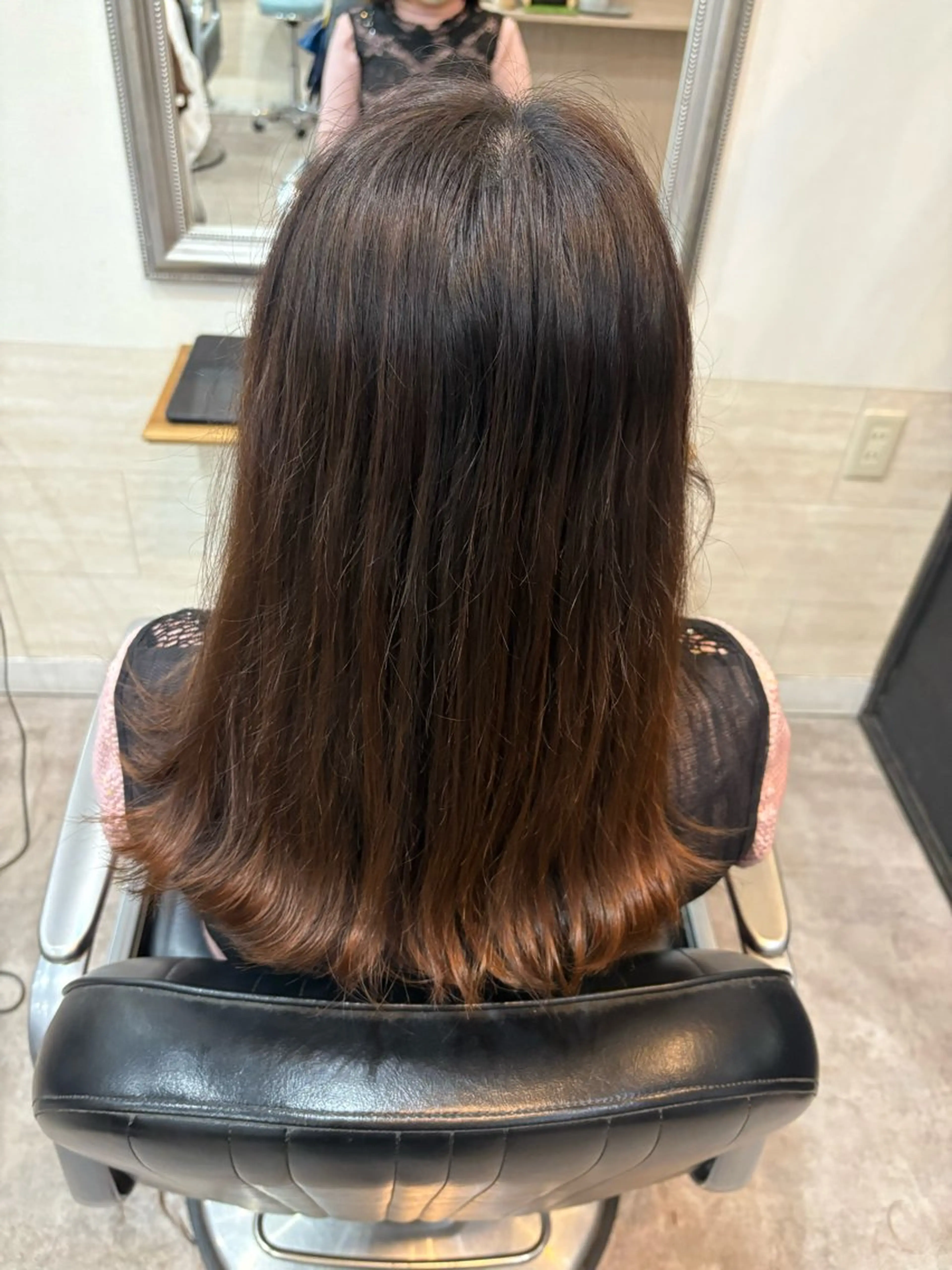 ロング 堀川 希歩のヘアスタイル