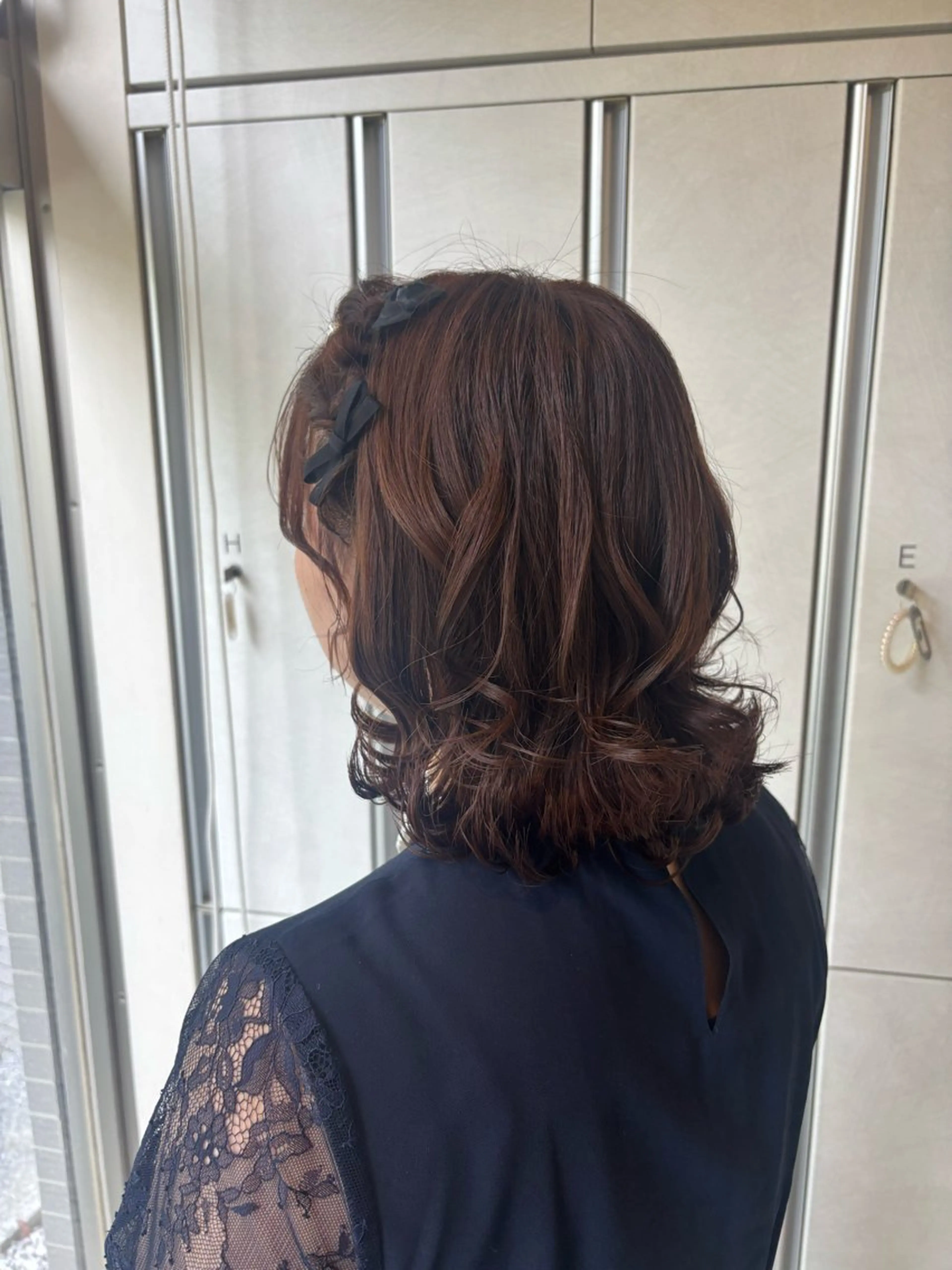 ミディアム ヘアアレンジ ヘアセット 髪質改善🫧✨ みおのヘアスタイル