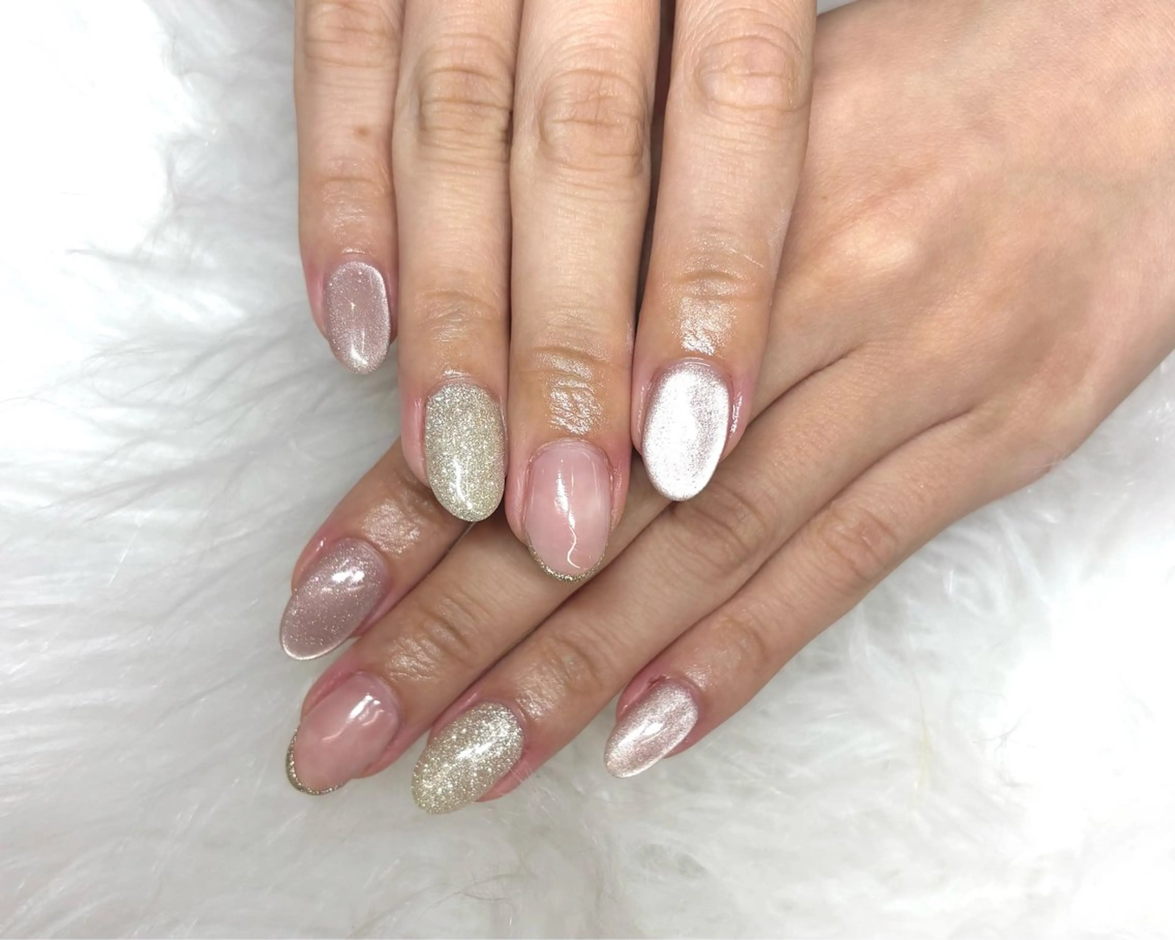 ネイル ハンドネイル 池袋💖ネイル 定額コースのネイルデザイン