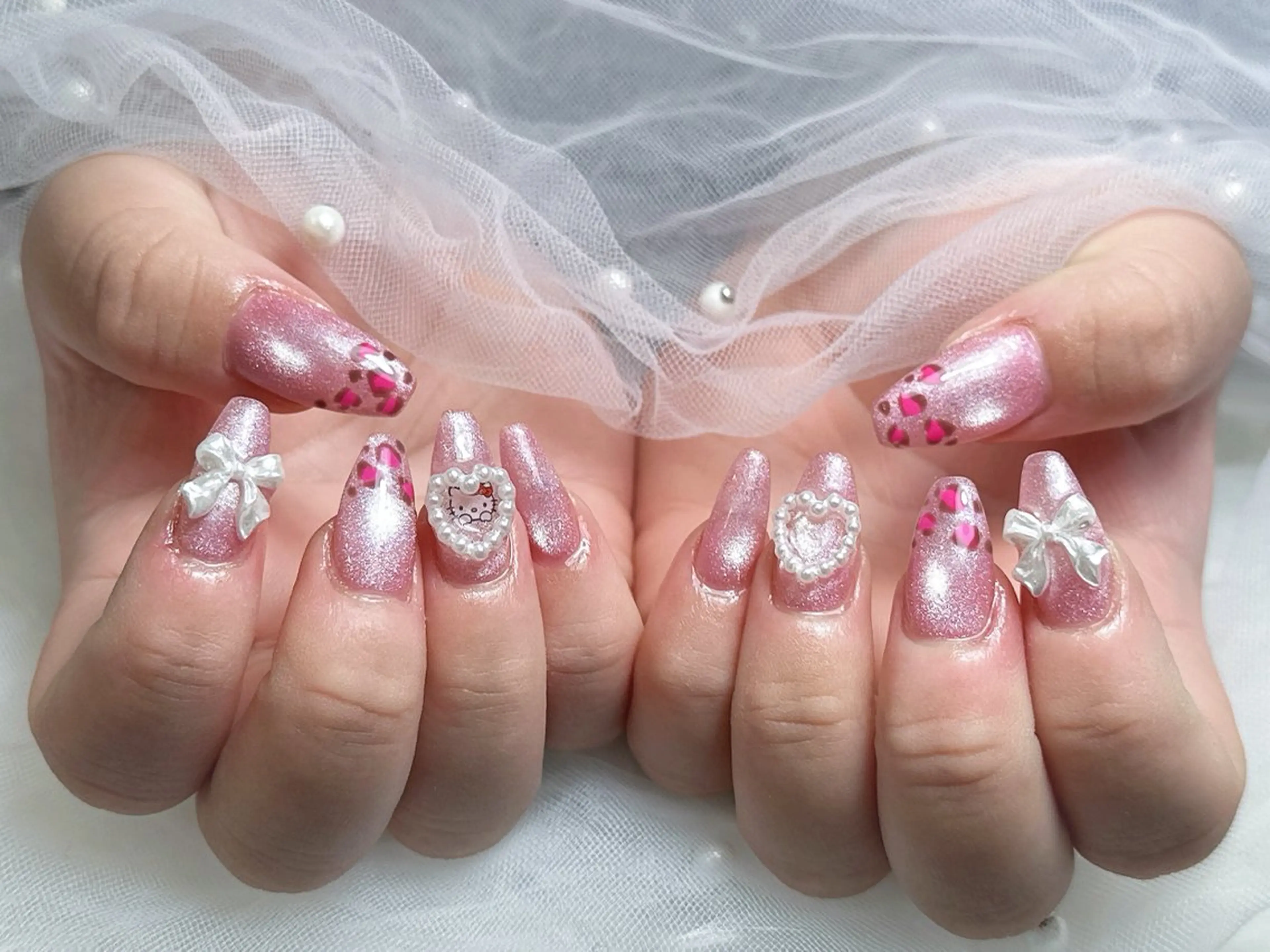 ネイル ハンドネイル 【Eclat ｴｸﾗ】nail＆beauty所属・Eclat〔ｴｸﾗ〕 MOEKA𝜗𝜚*のネイルデザイン