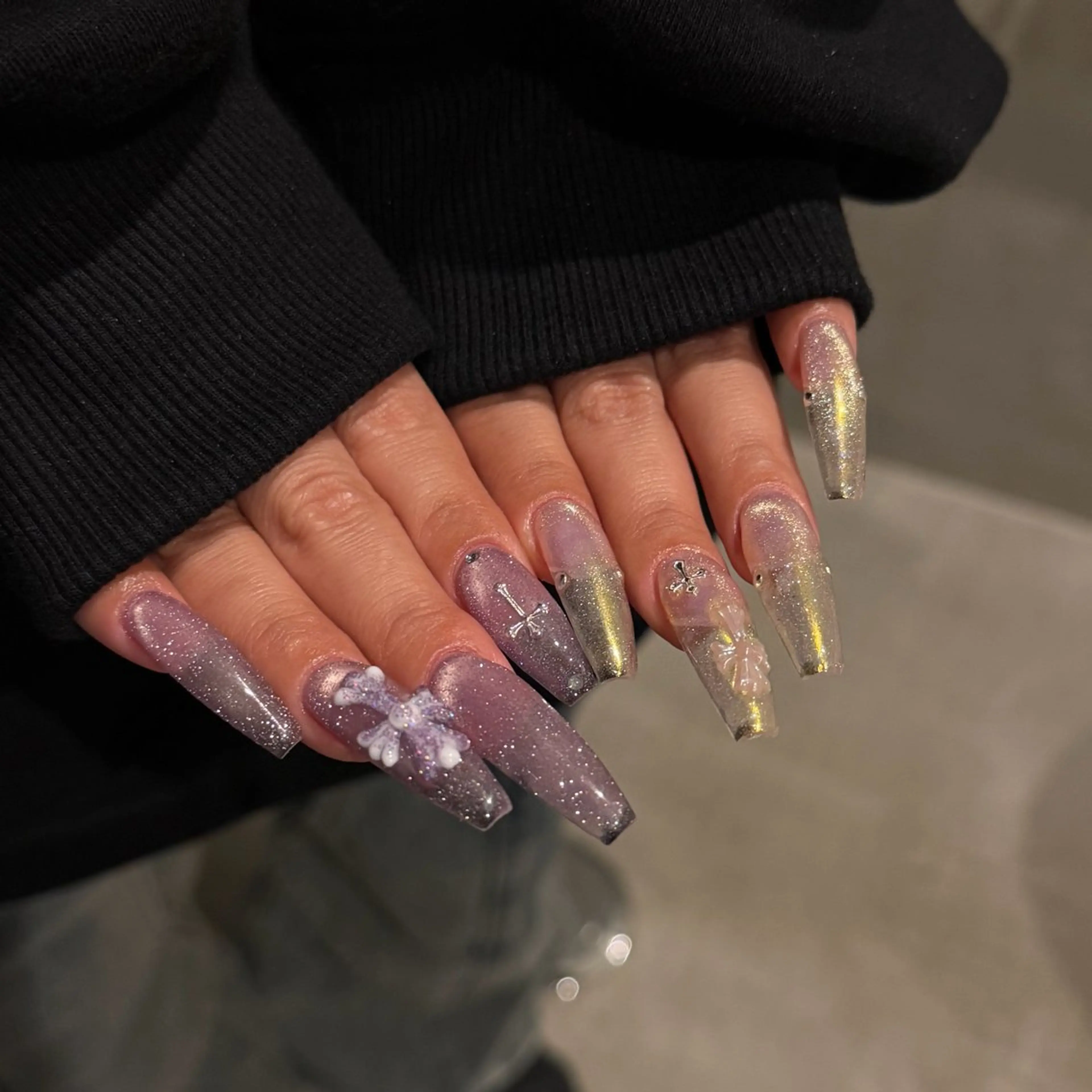 ネイル アートネイル ネイルチップ ハンドネイル 𝐫𝐚𝐢 𝐧𝐚𝐢𝐥の眉毛・アイブロウイメージ