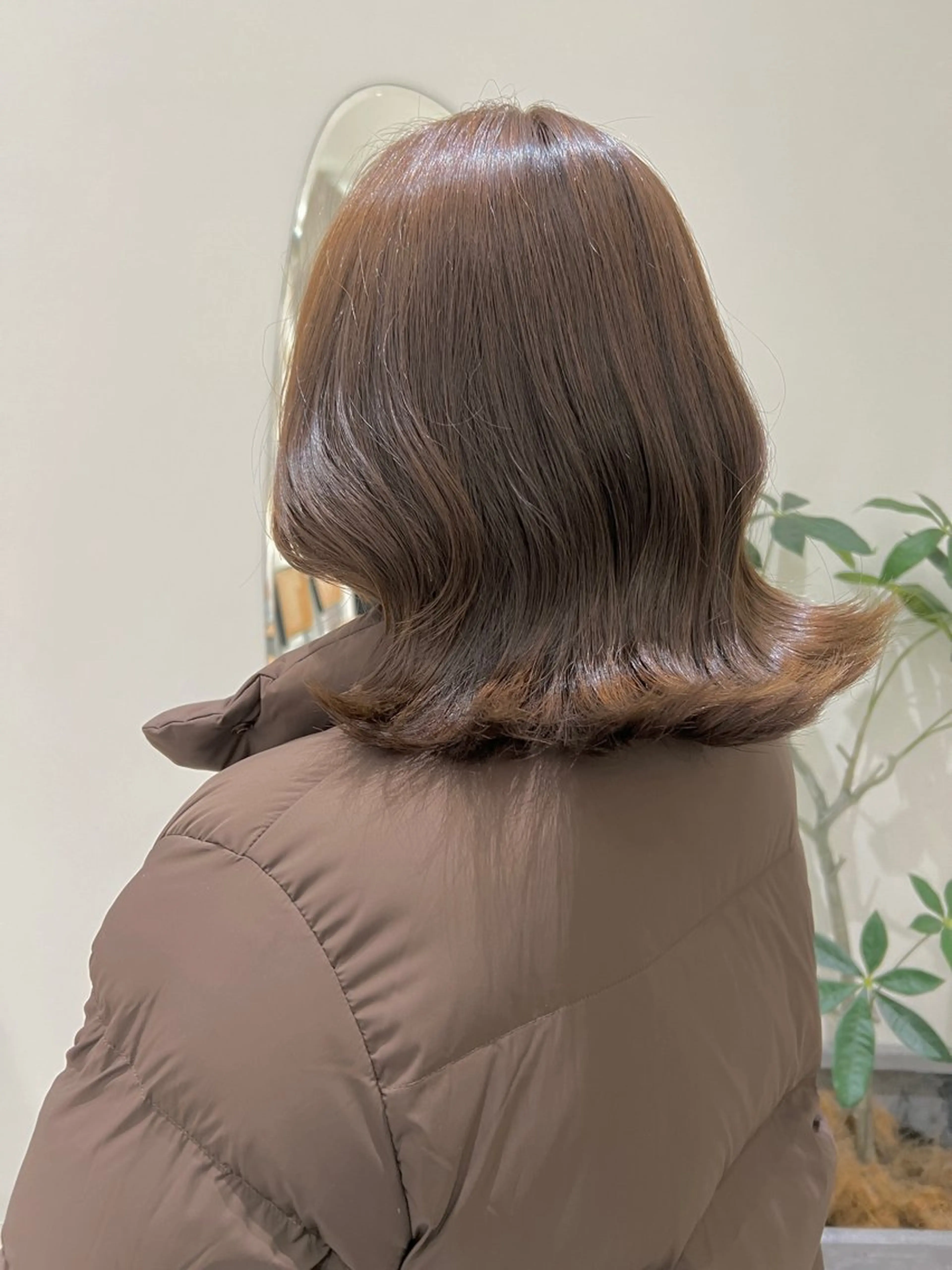 ミディアム 透明感カラー🍃 レイヤースタイル✨葵のヘアスタイル