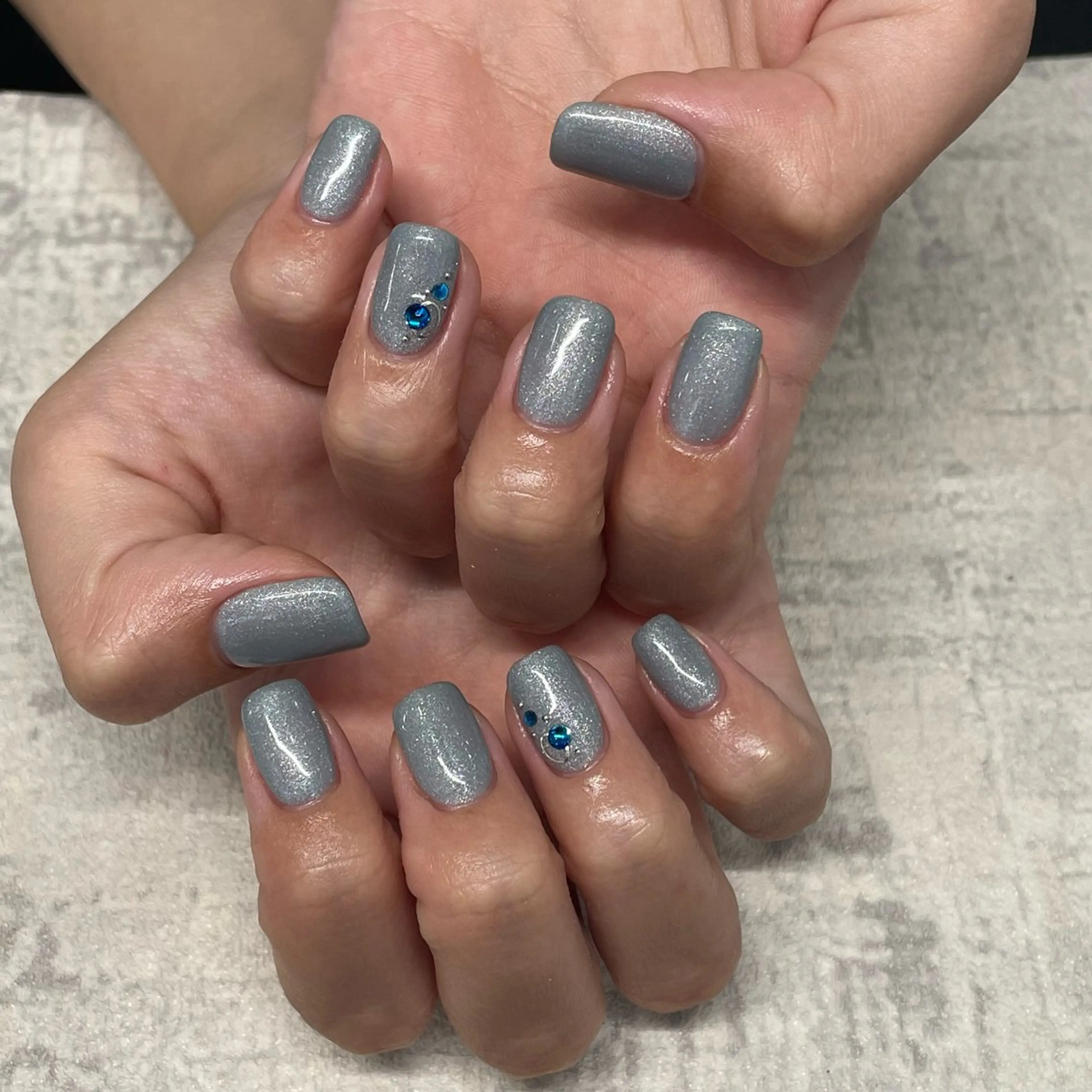 当日限定ワンカラー【オフあり】⭐️パラジェル/フィルイン／韓国ネイル／キレイめネイルの写真