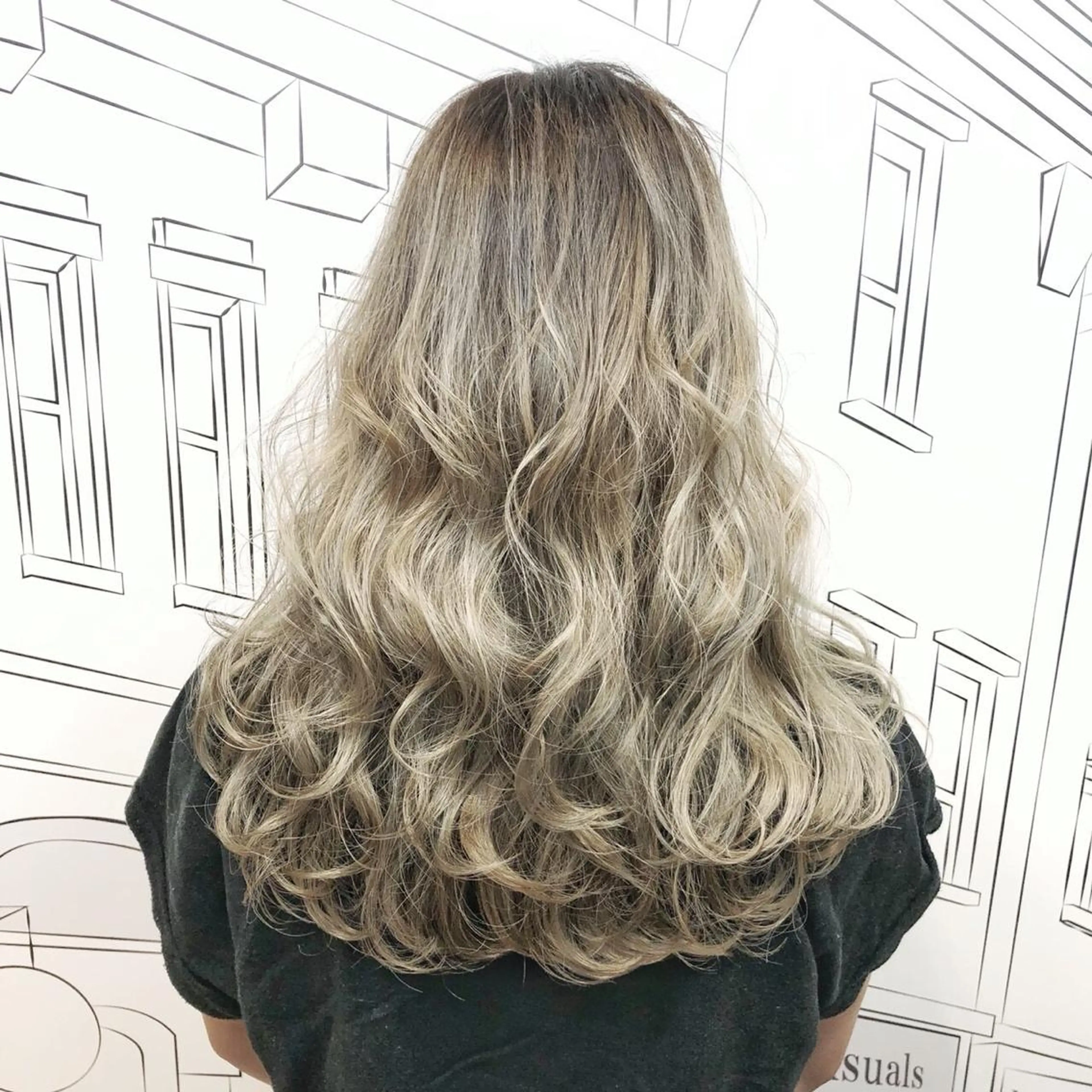 ロング カラー レイヤー,ボブ / 彩未のヘアスタイル