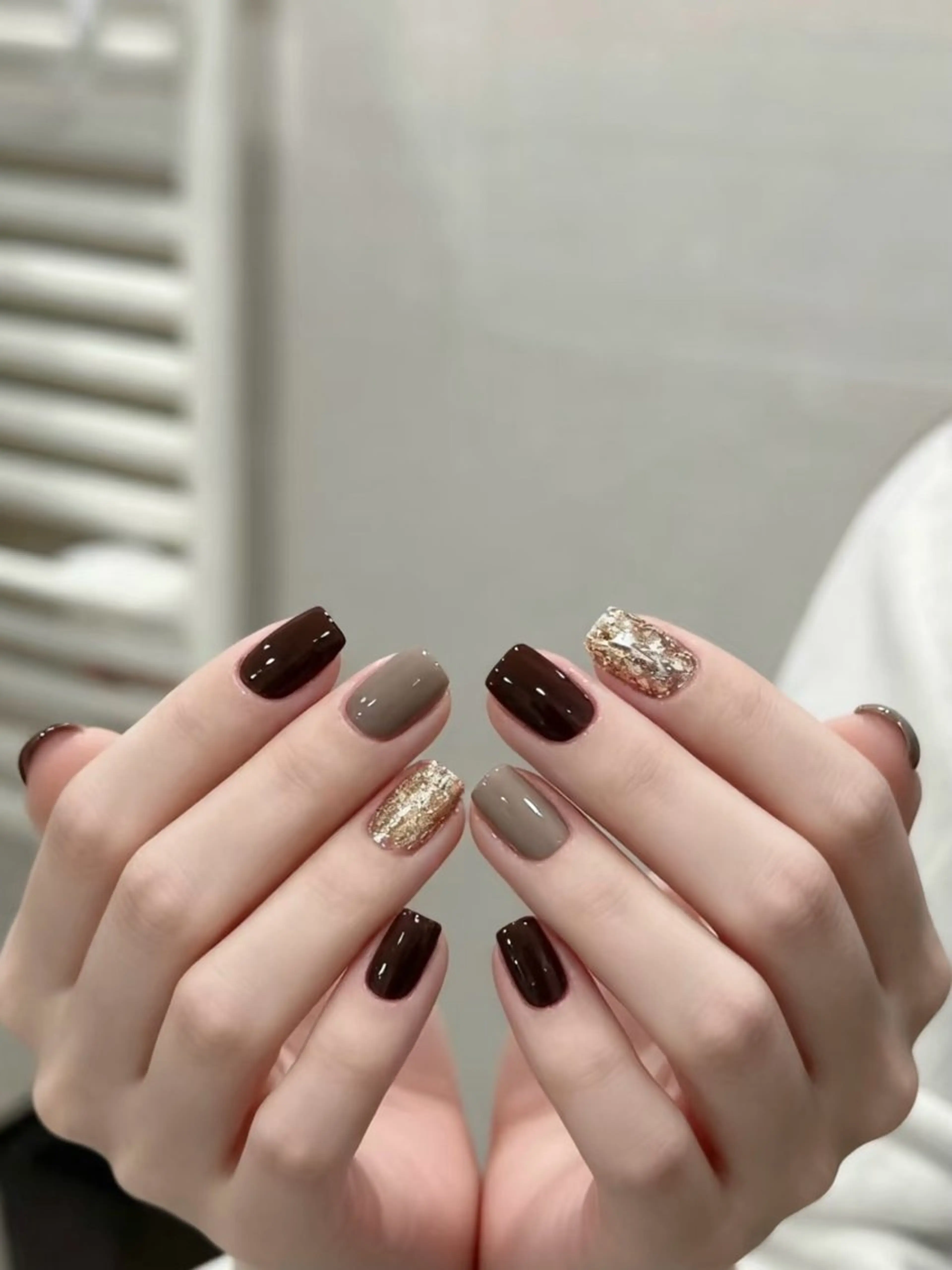 ネイル アートネイル オーロラネイル チークネイル フレンチネイル ガラスフレンチ ハンドネイル 🎀🎀YooLi Nail Salonのネイルデザイン