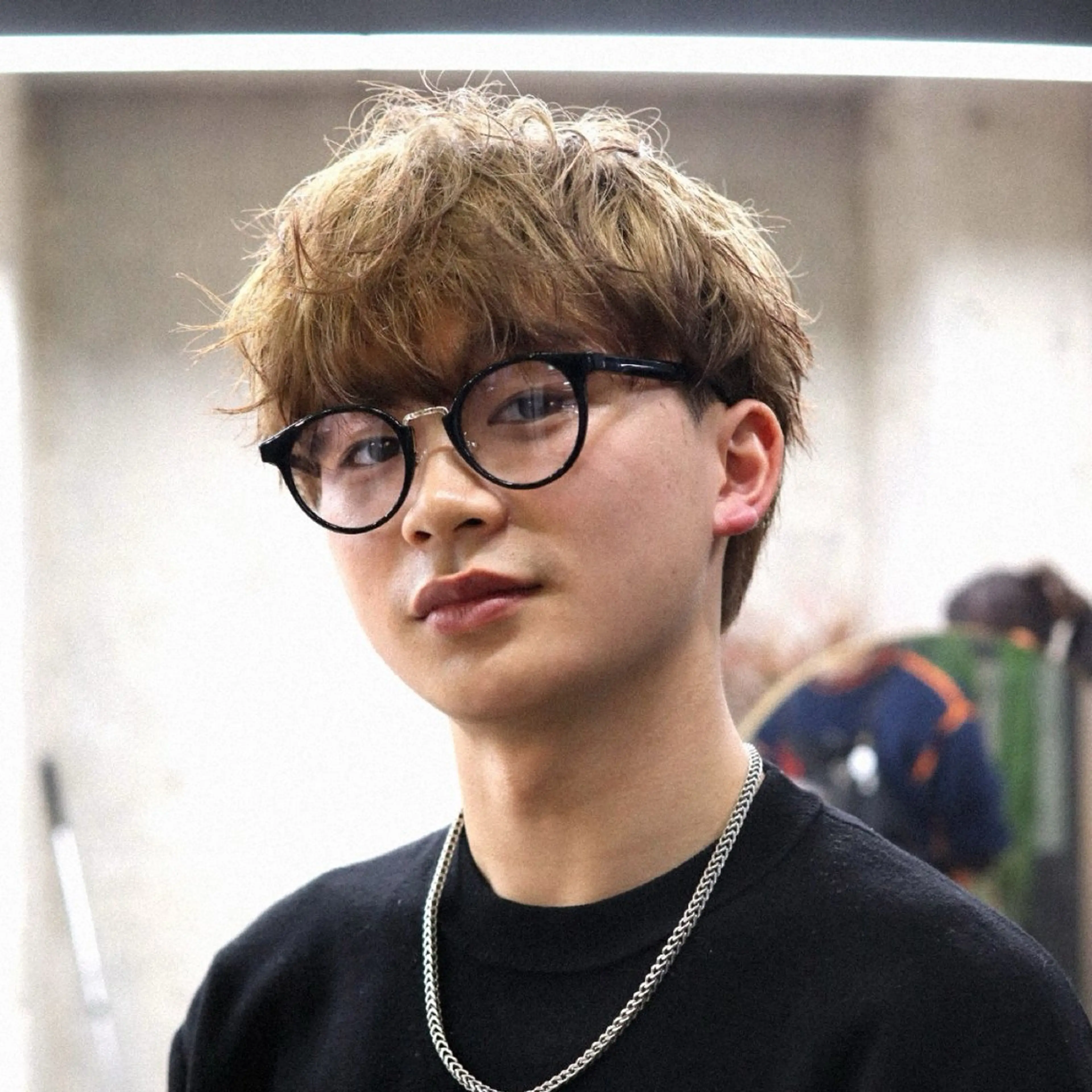 カラー メンズ カット ヘアカラー あずまりんの/メンズ ブリーチ特化のヘアスタイル