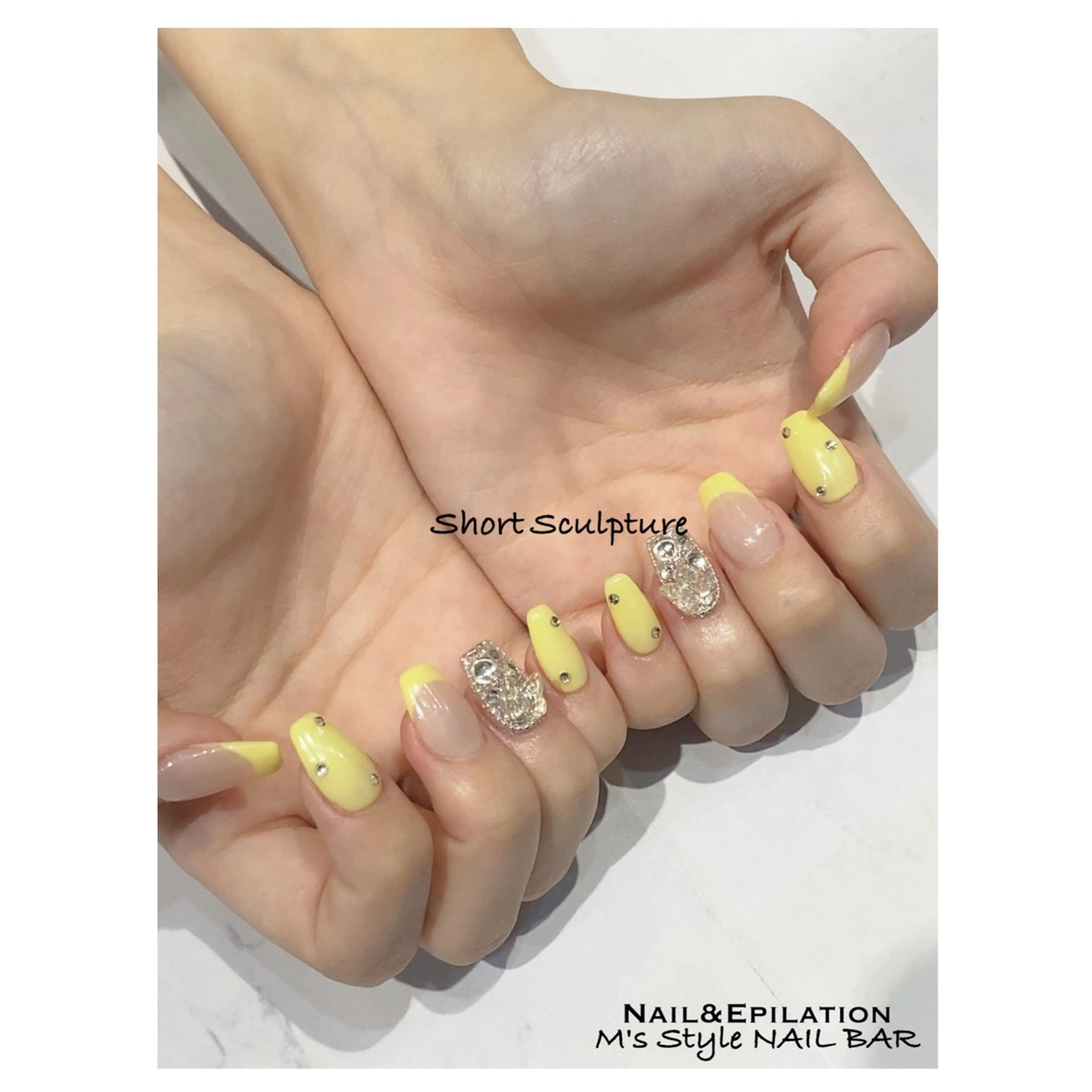 ネイル 成人式 フットネイル フレンチネイル ジェルネイル 韓国ネイル ハンドネイル M's Style NAIL BARのエステ・リラクイメージ