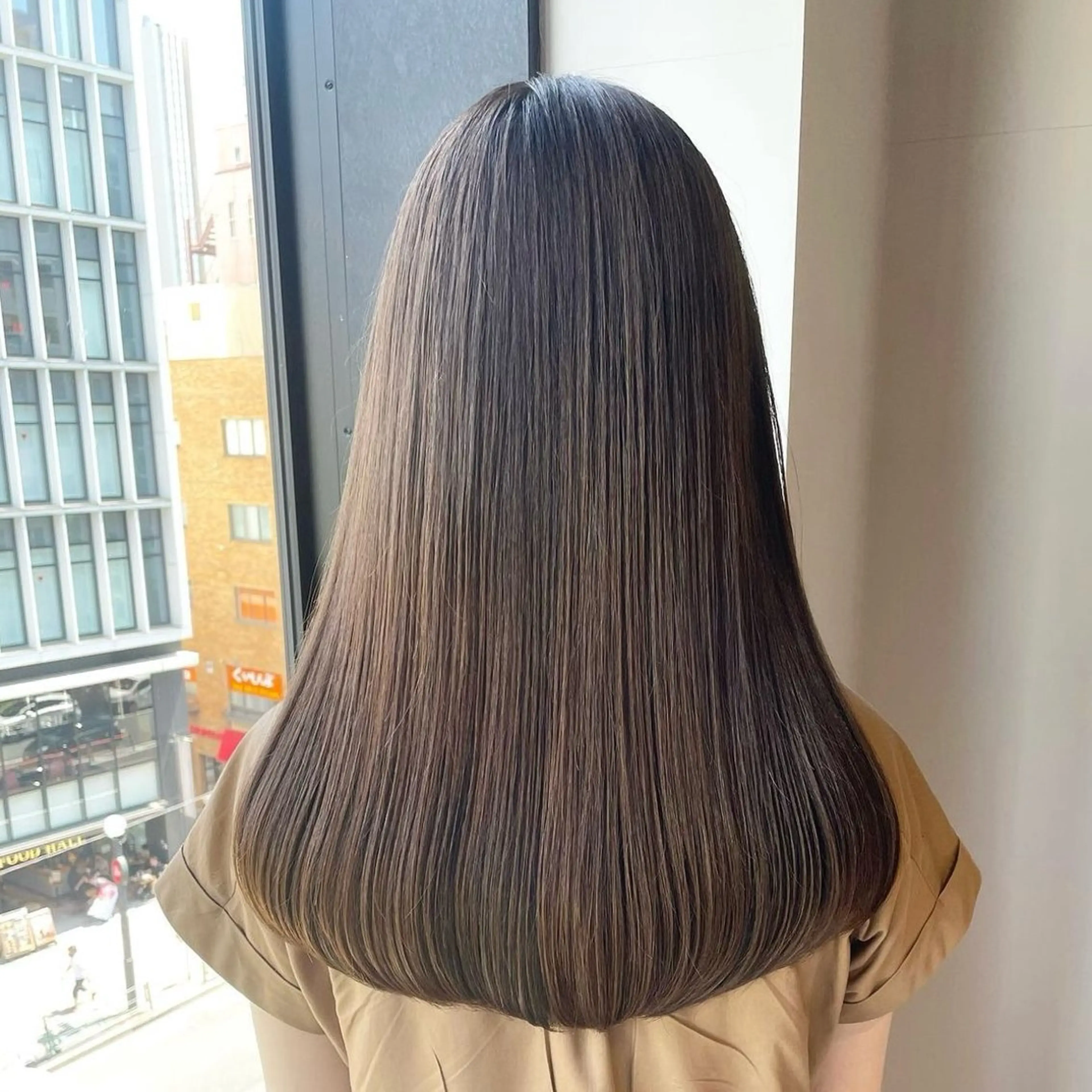 ロング カラー ヘアカラー トリートメント Ameri 新宿所属・新宿/透明感カラー/ 髪質改善/桜良のヘアスタイル