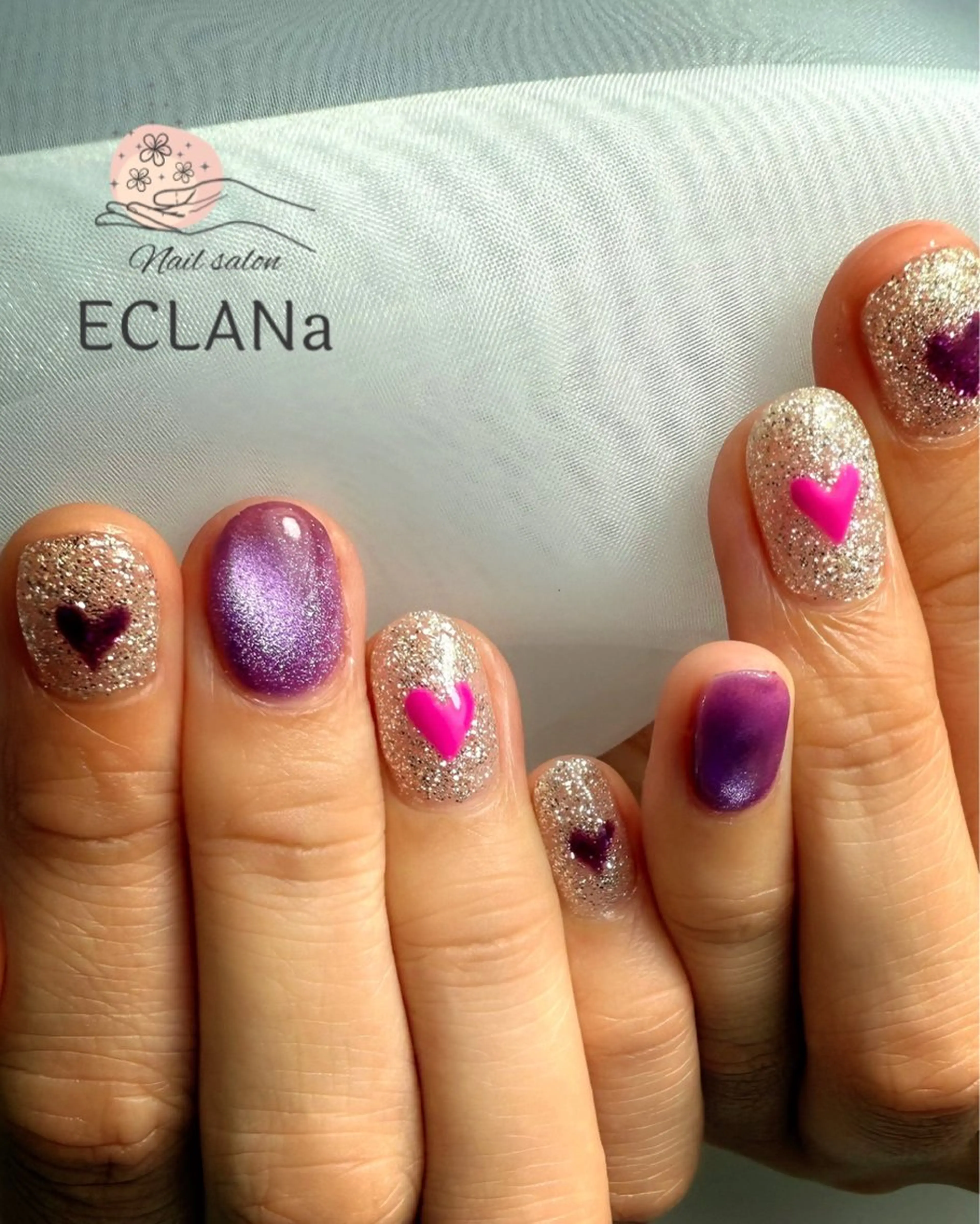 ネイル Nail salon ECLANaのネイルデザイン