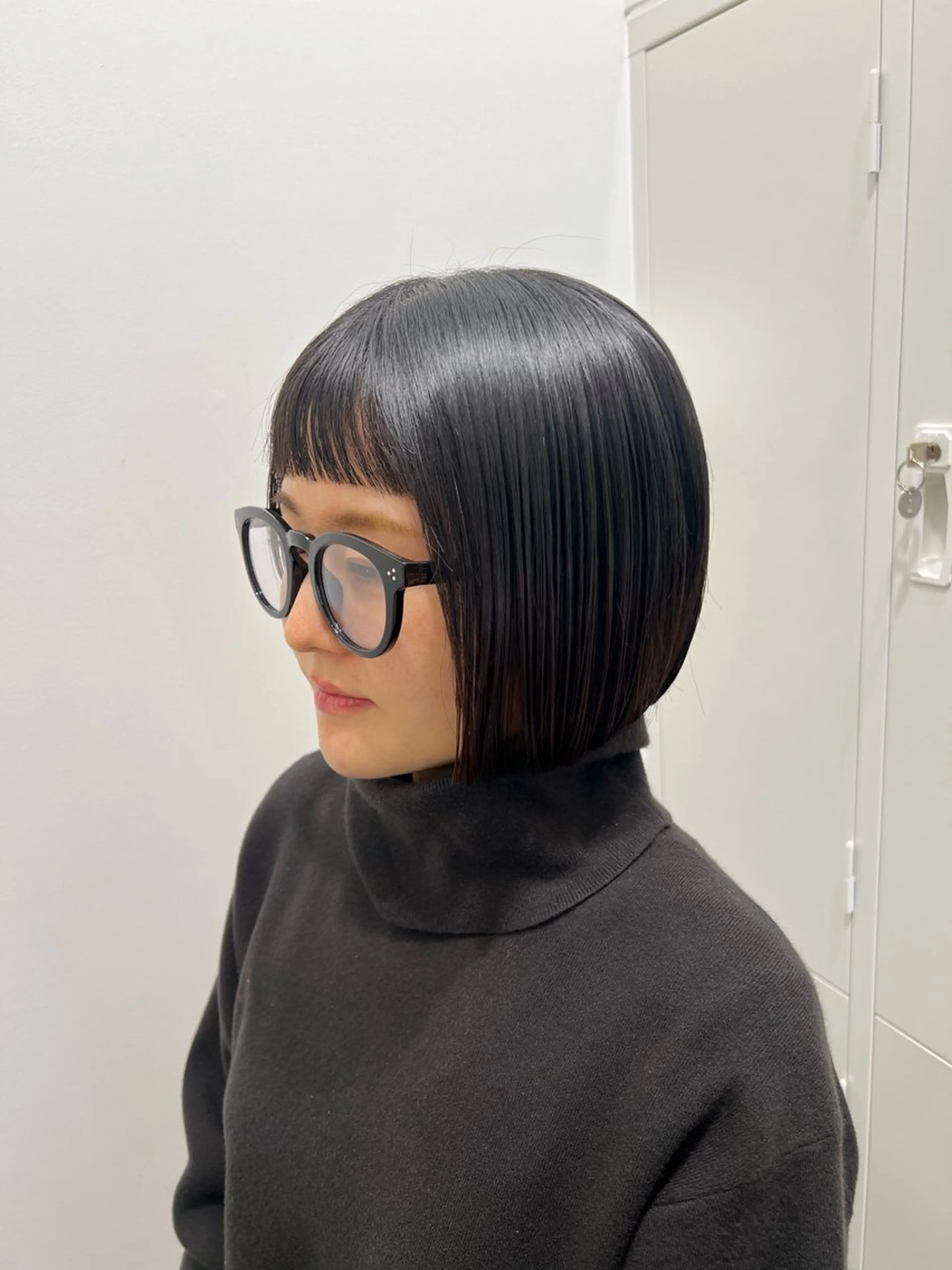 ミディアム カコ/レイヤーカット ヘアアレンジのヘアスタイル