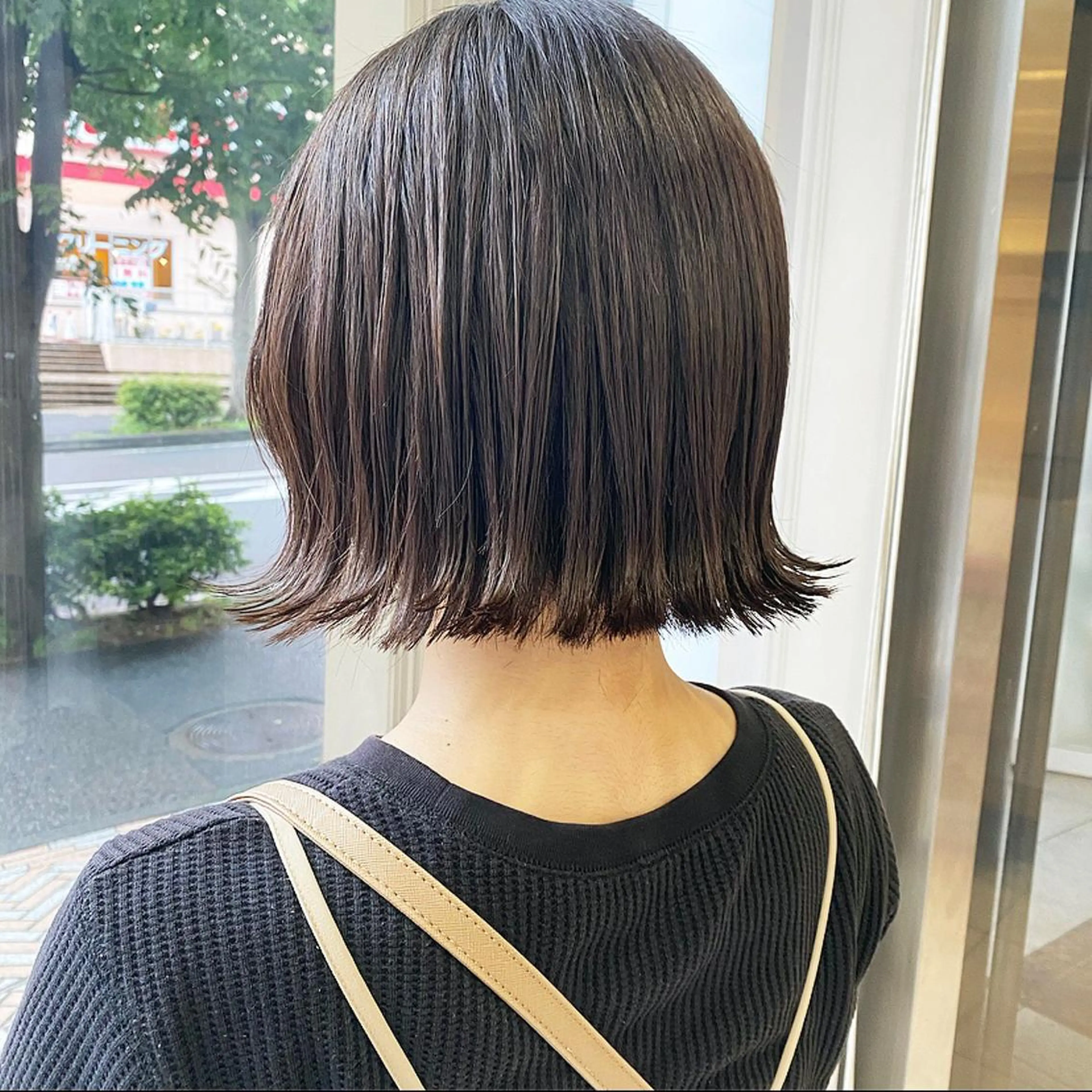 ミディアム カラー 滝本 里実のヘアスタイル