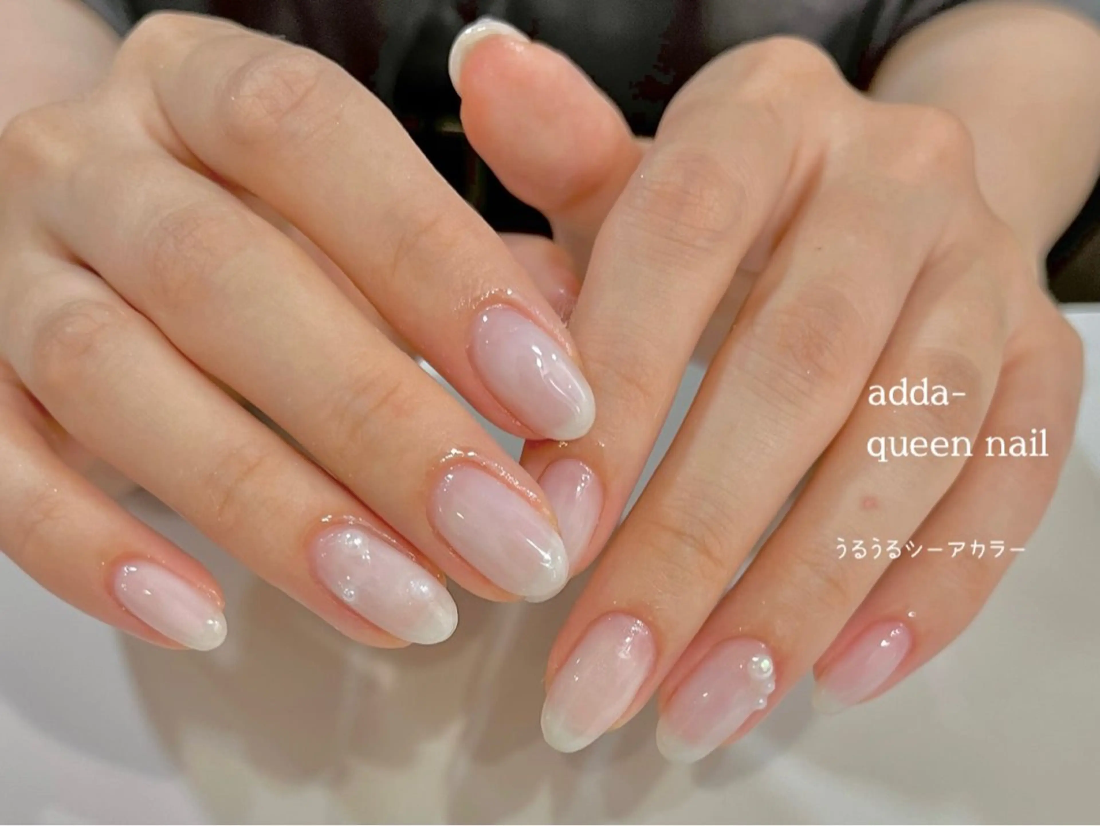 【ハンド】ＮＡＩＬワンカラー♪オフ無料。丁寧ケア付。の写真