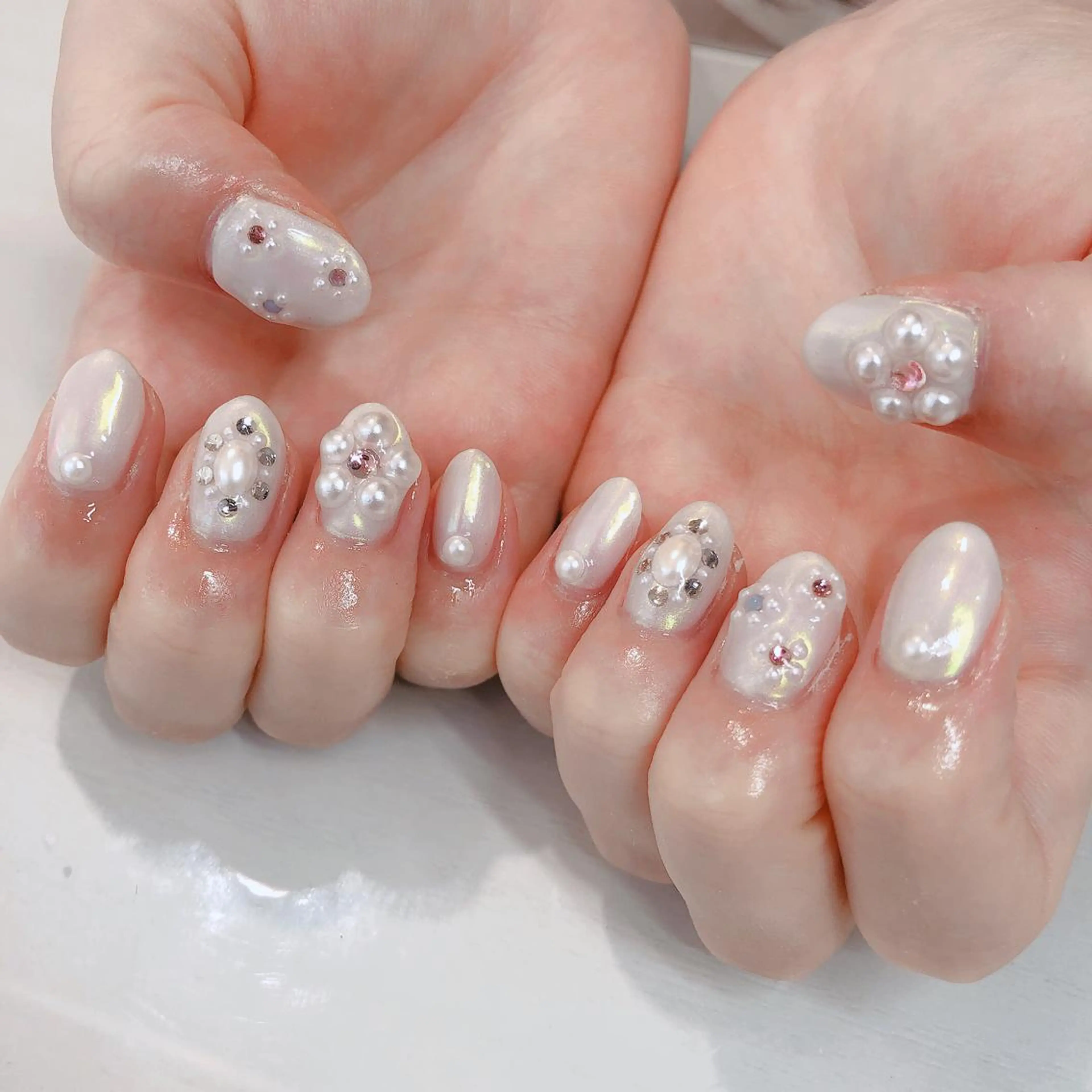 ネイル 原 麻耶のヘアスタイル