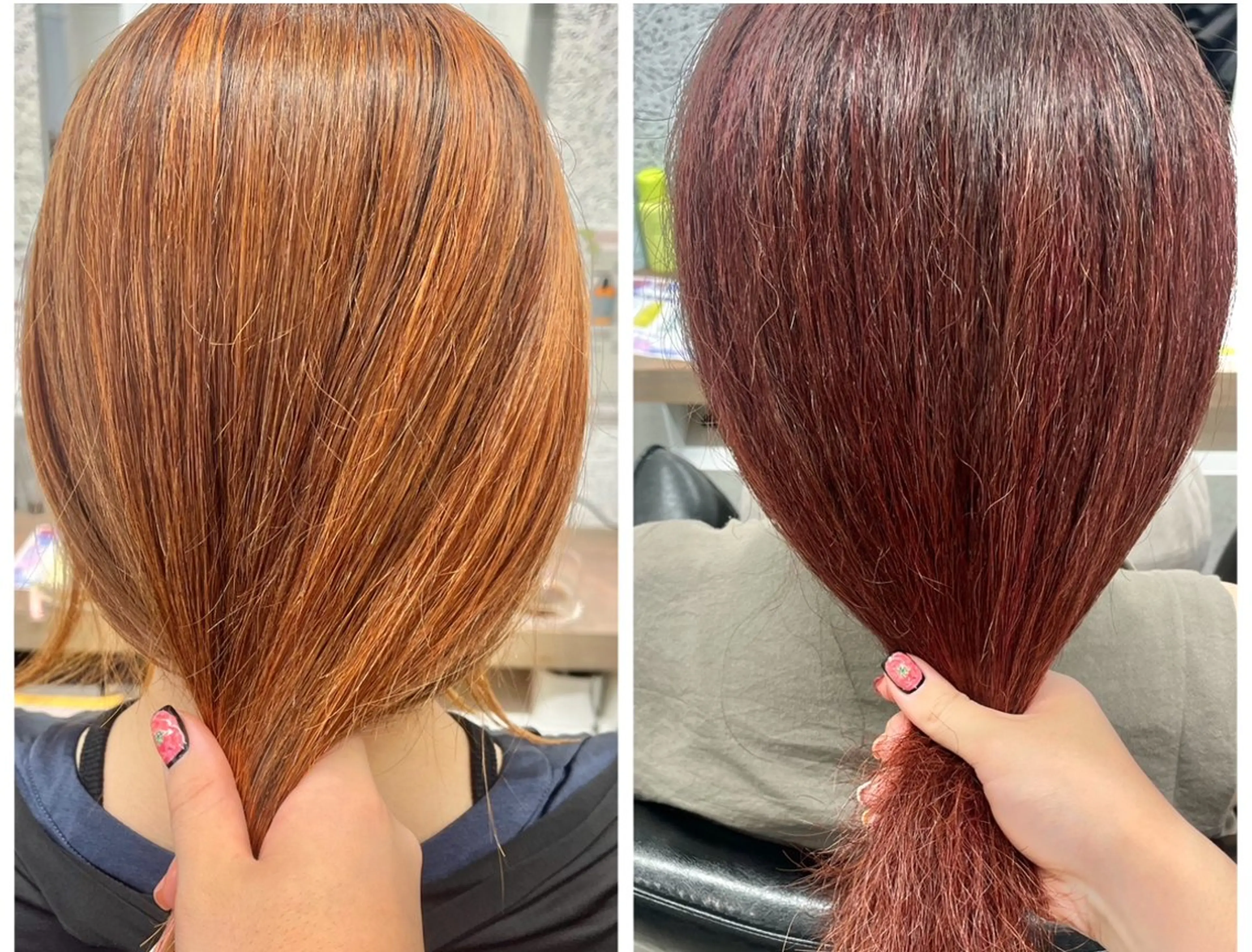 ロング カラー ヘアアレンジ ハイライトカラー ハイライト 🍓艶髪/艶カラー ハイトーン/しんたにのヘアスタイル