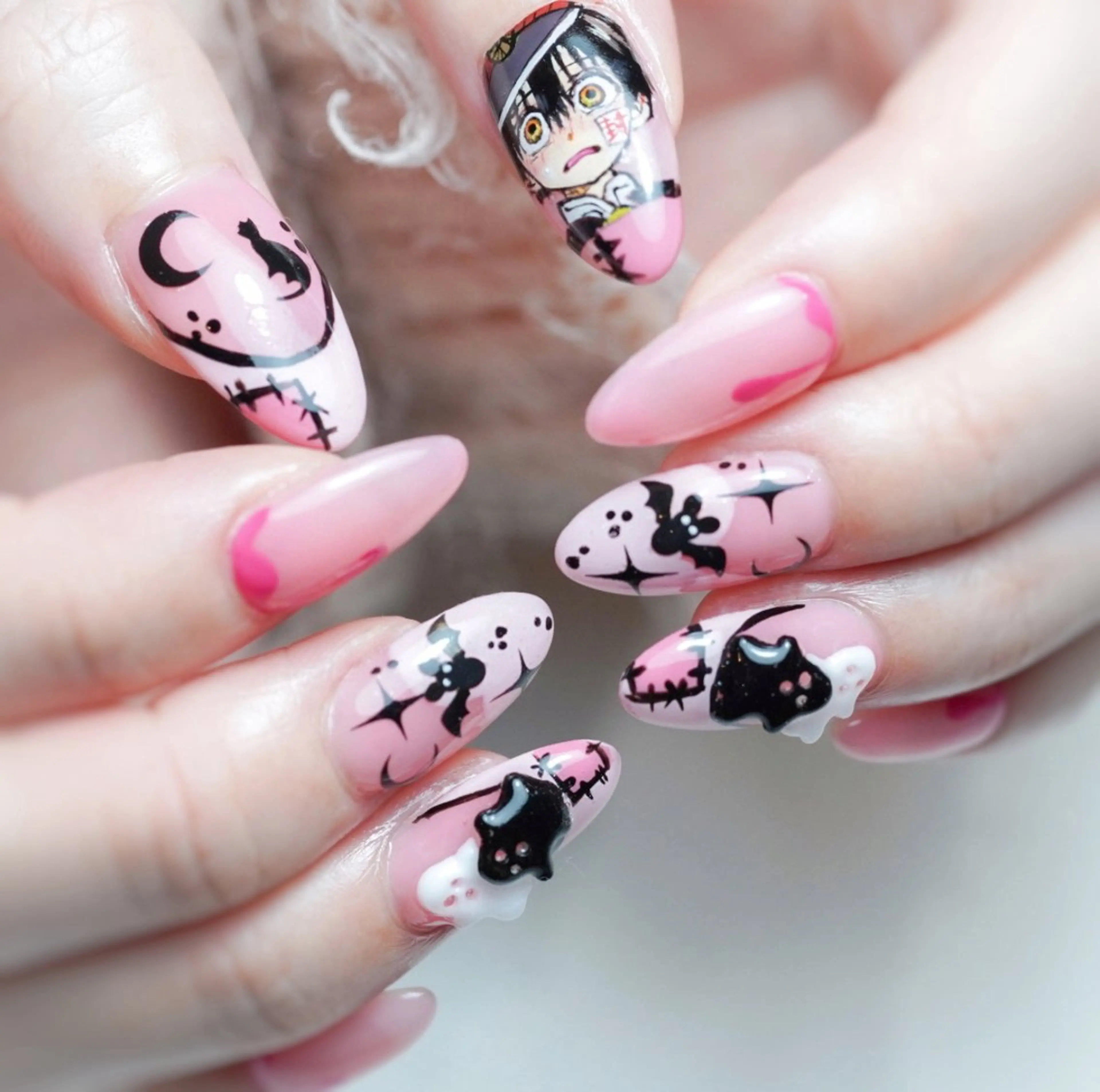 セミロング ハンドネイル Re nail所属・Re nailのネイルデザイン