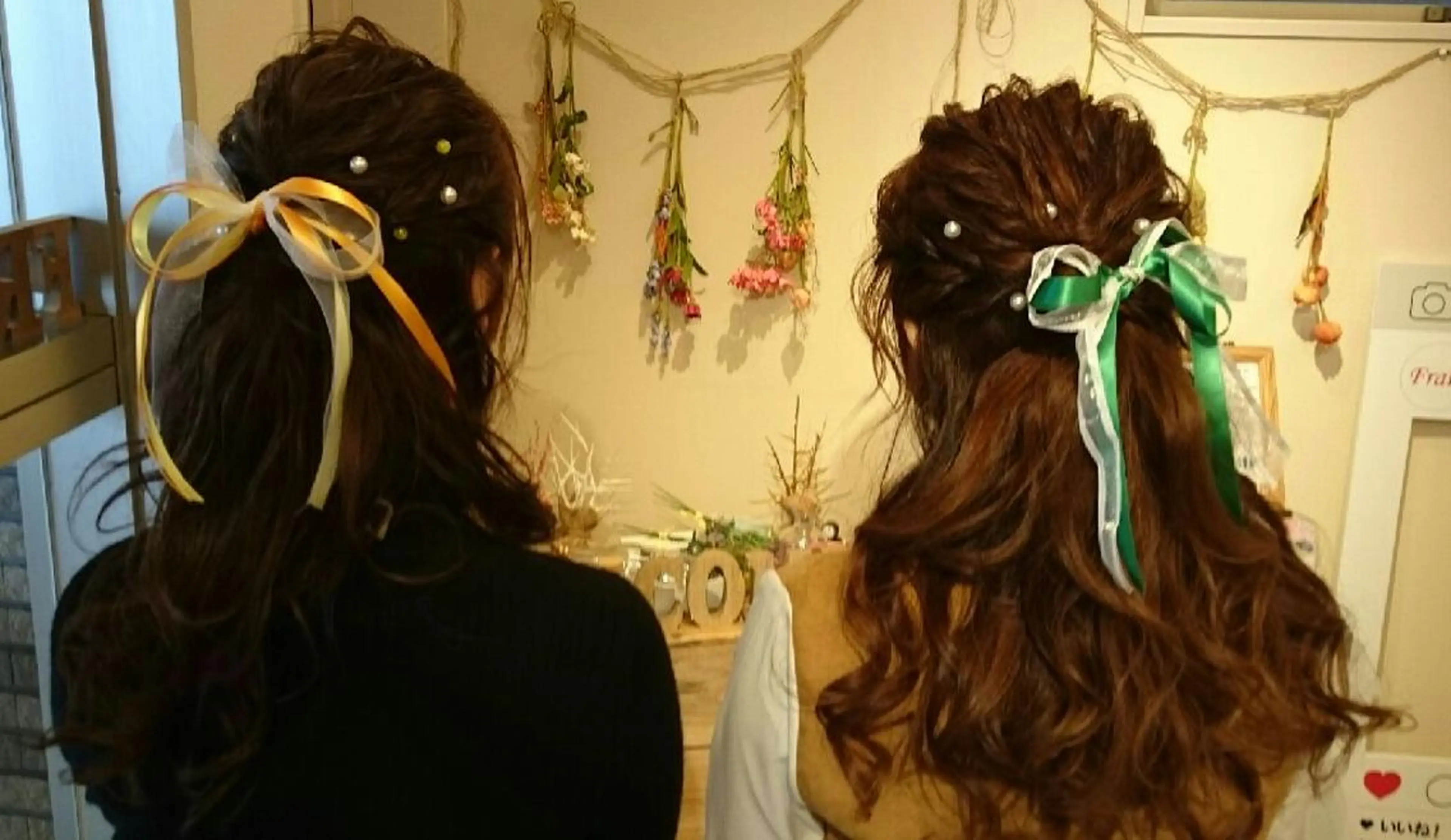 ヘアアレンジ ロング ハーフアップ ヘアセット/髪質改善 /カラー/TADOのヘアスタイル