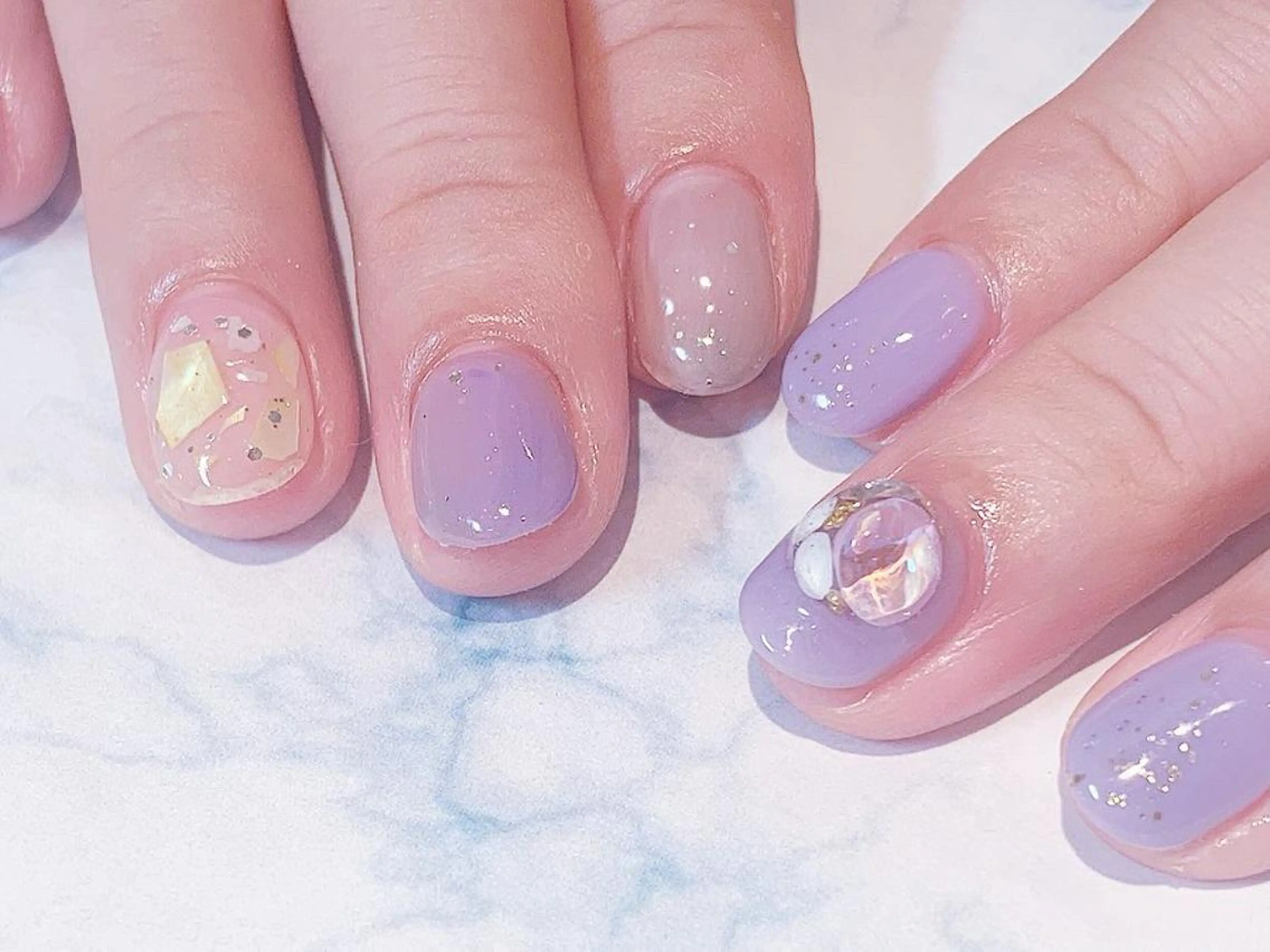 ネイル ハンドネイル LUKE所属・もとまつ さちこのネイルデザイン