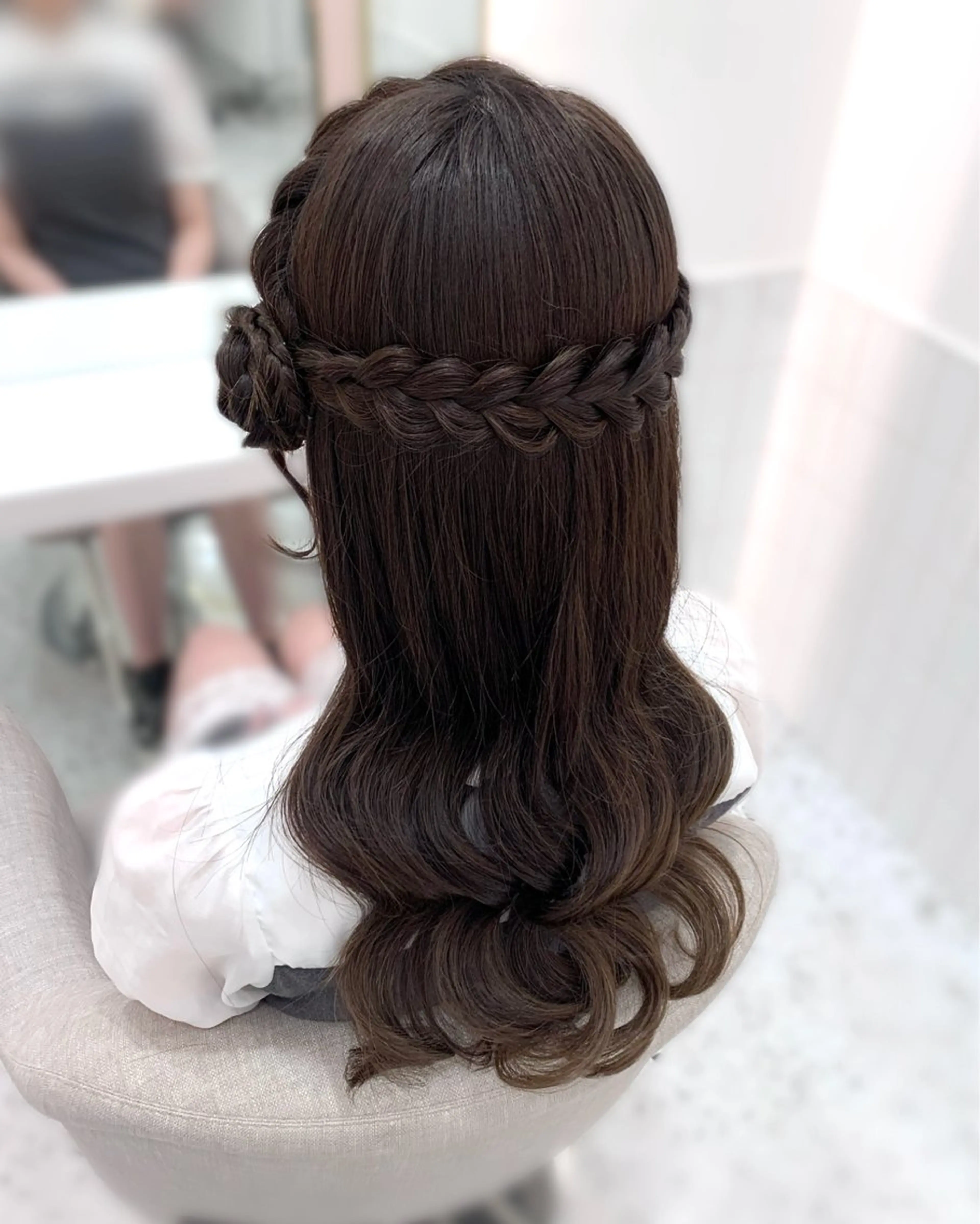 ロング 松村 知佳のヘアスタイル