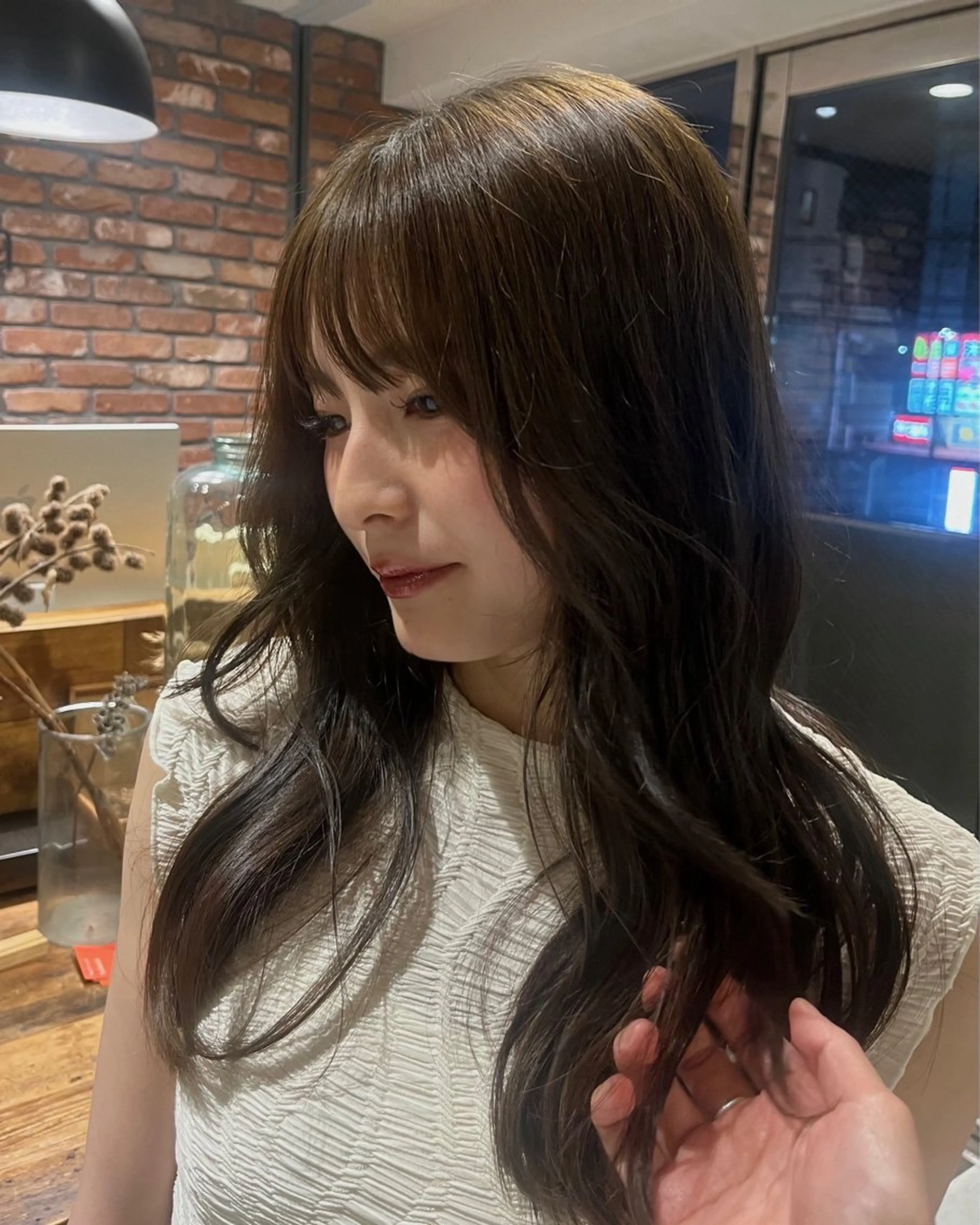 ロング カラー bococa / マナカのヘアスタイル