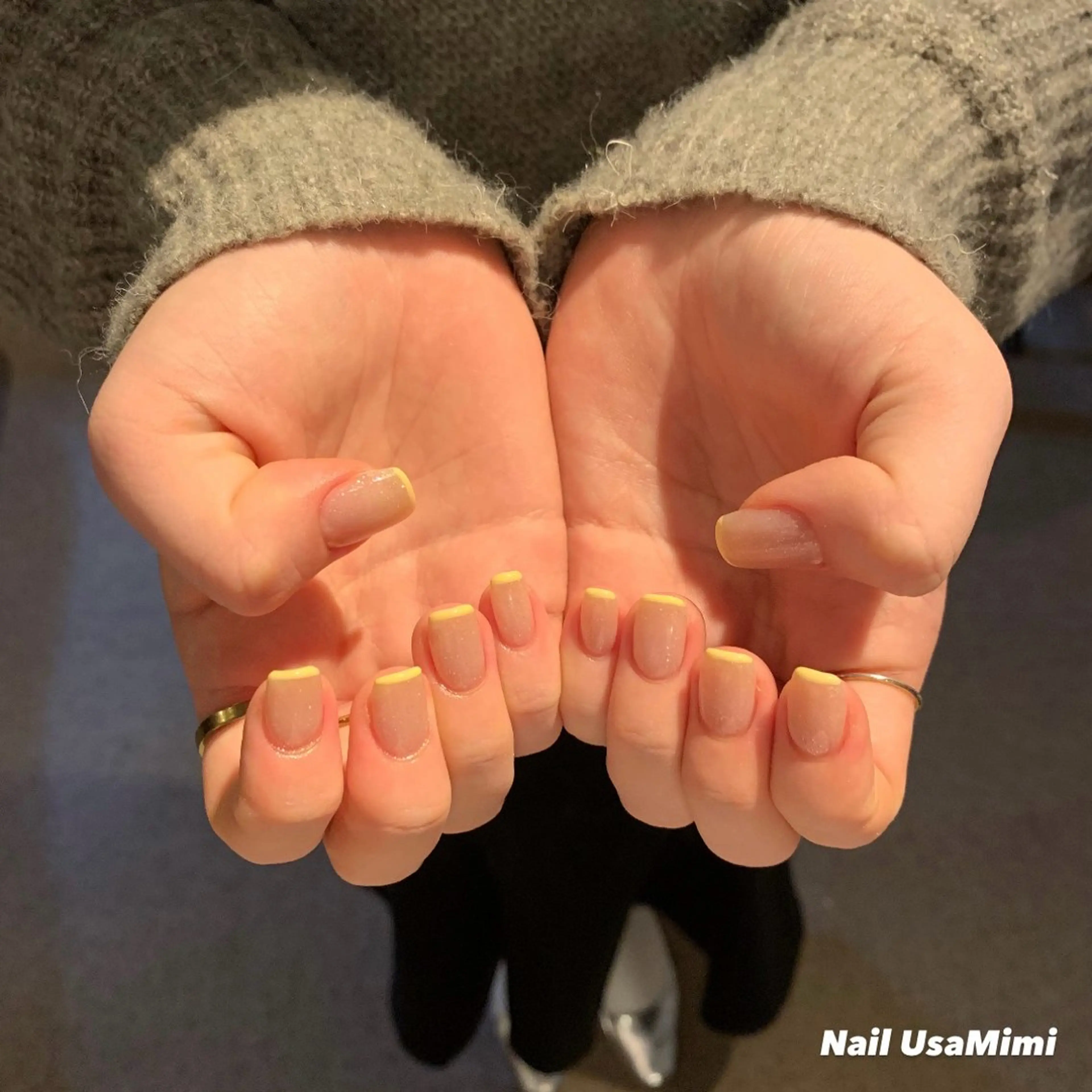 ネイル ジェルネイル キラキラネイル ワンカラーネイル パラジェル シンプルネイル ハンドネイル NAIL DOT STUDIO堺筋本町のネイルデザイン