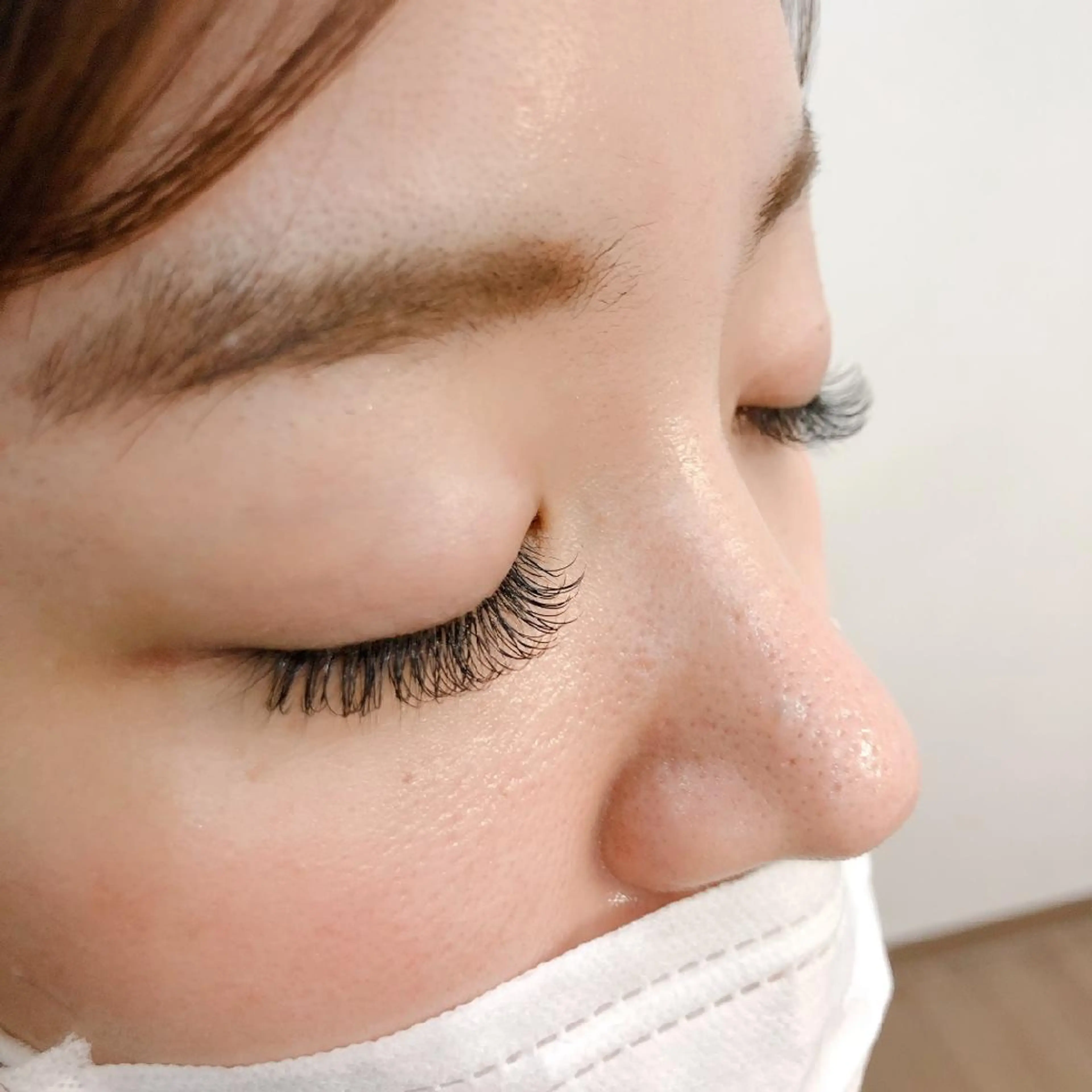 マツエク・マツパ Dカール フラットラッシュ nail＆eye YUMIのマツエク・マツパデザイン