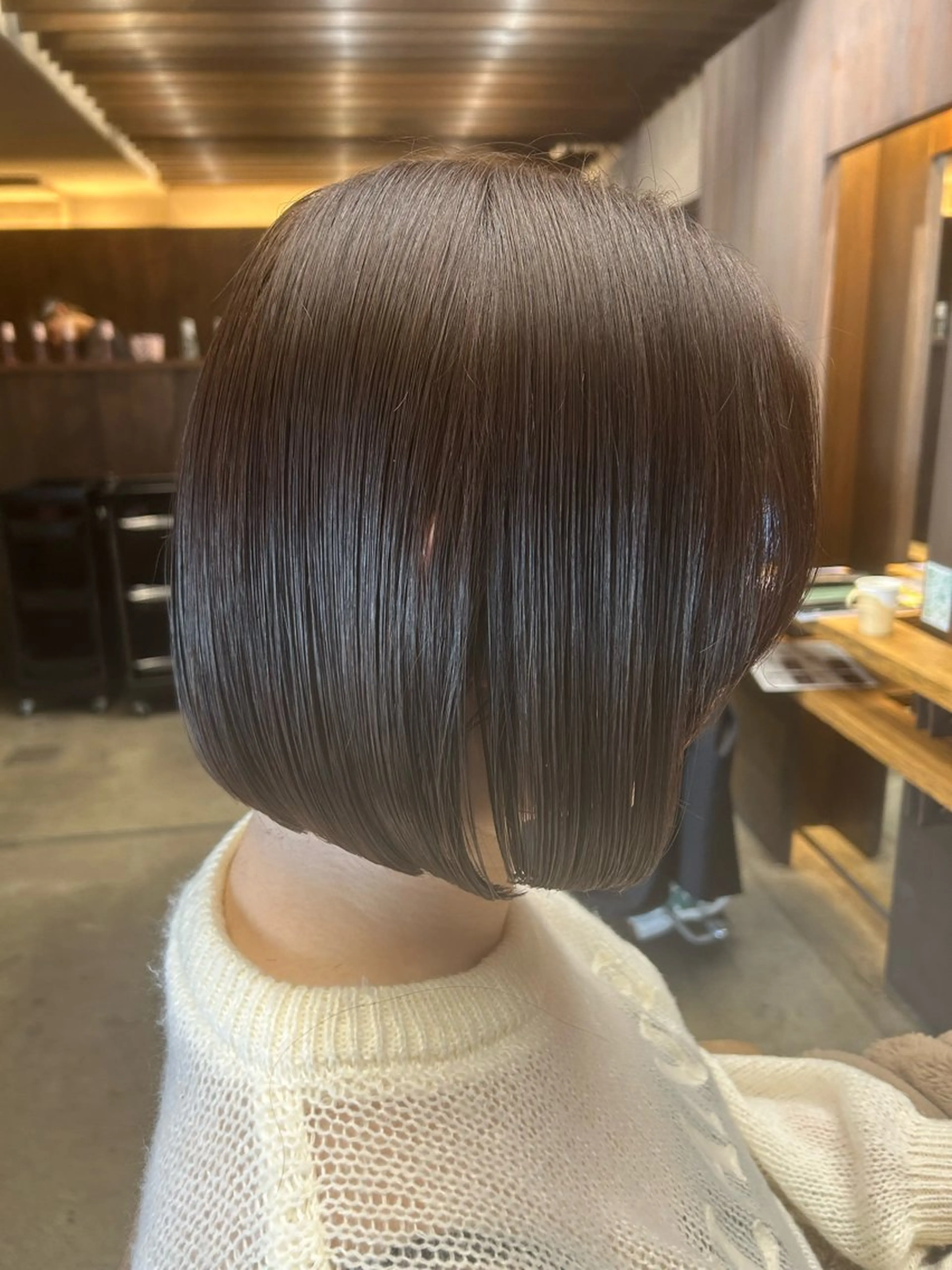 ショート 美髪縮毛矯正/ 髪質改善/愛敬響のヘアスタイル