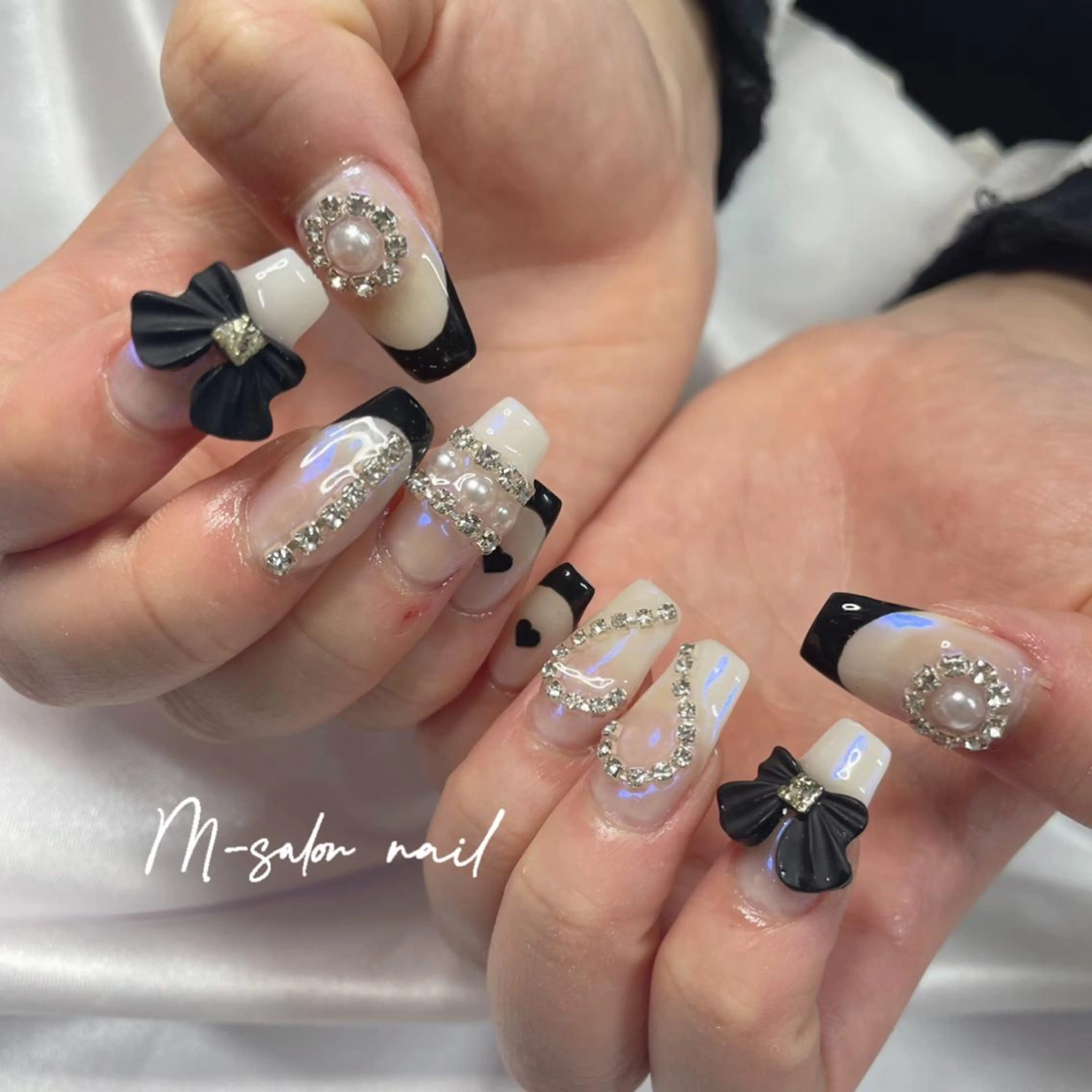 ネイル ハンドネイル 韓国/網紅/パーツ M-salonのネイルデザイン