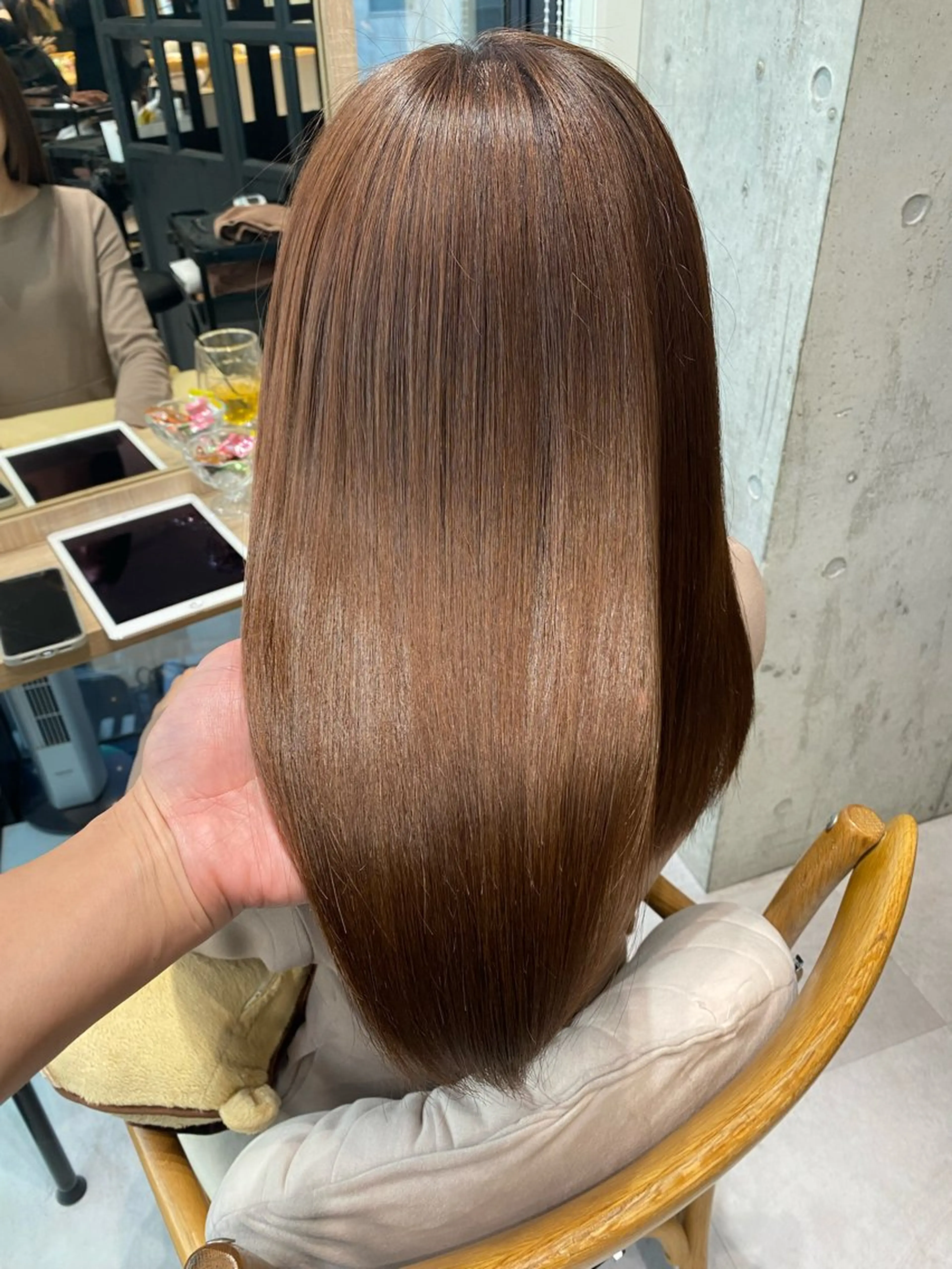 ロング 伸ばしかけ 髪質改善 縮毛矯正 また会いたくなる 美容師【KENTA】のヘアスタイル