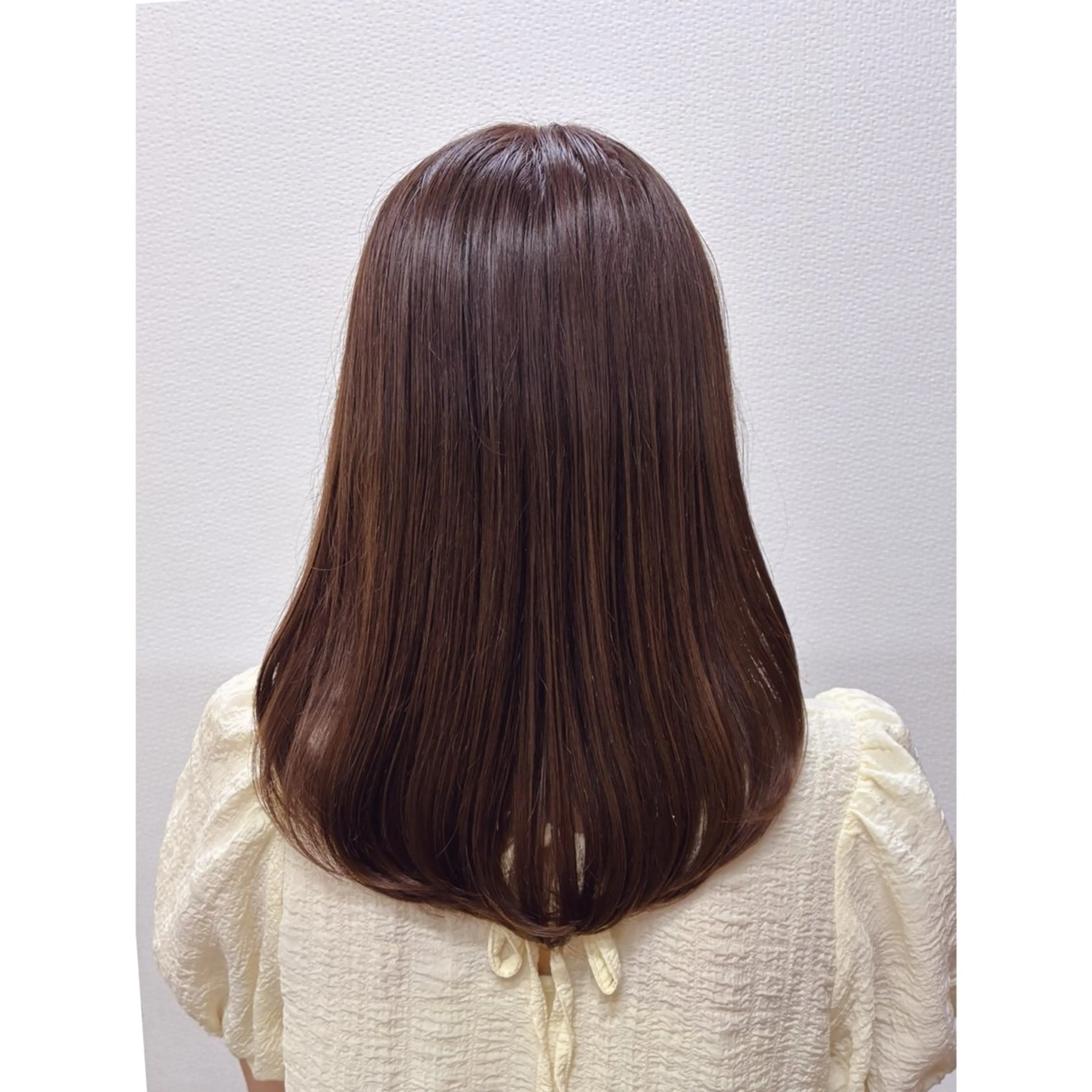 セミロング 上品透け感🫧大人 シアー🌸カナ🌸のヘアスタイル